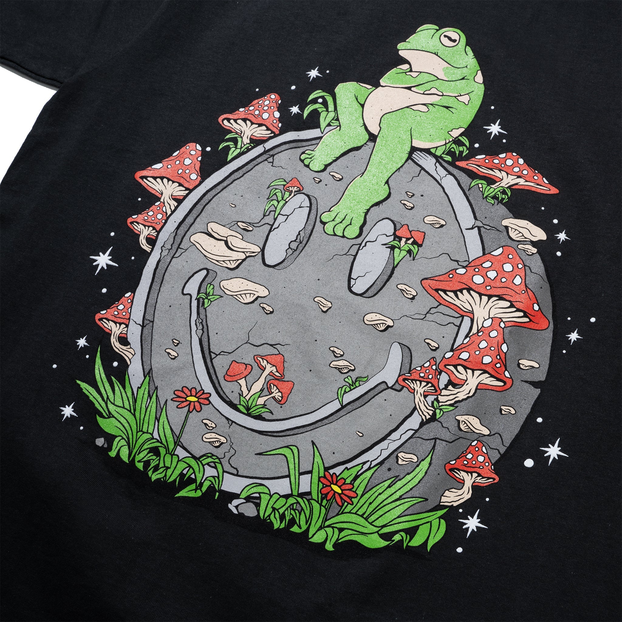 SMILEY ON THE SLAB T-SHIRT