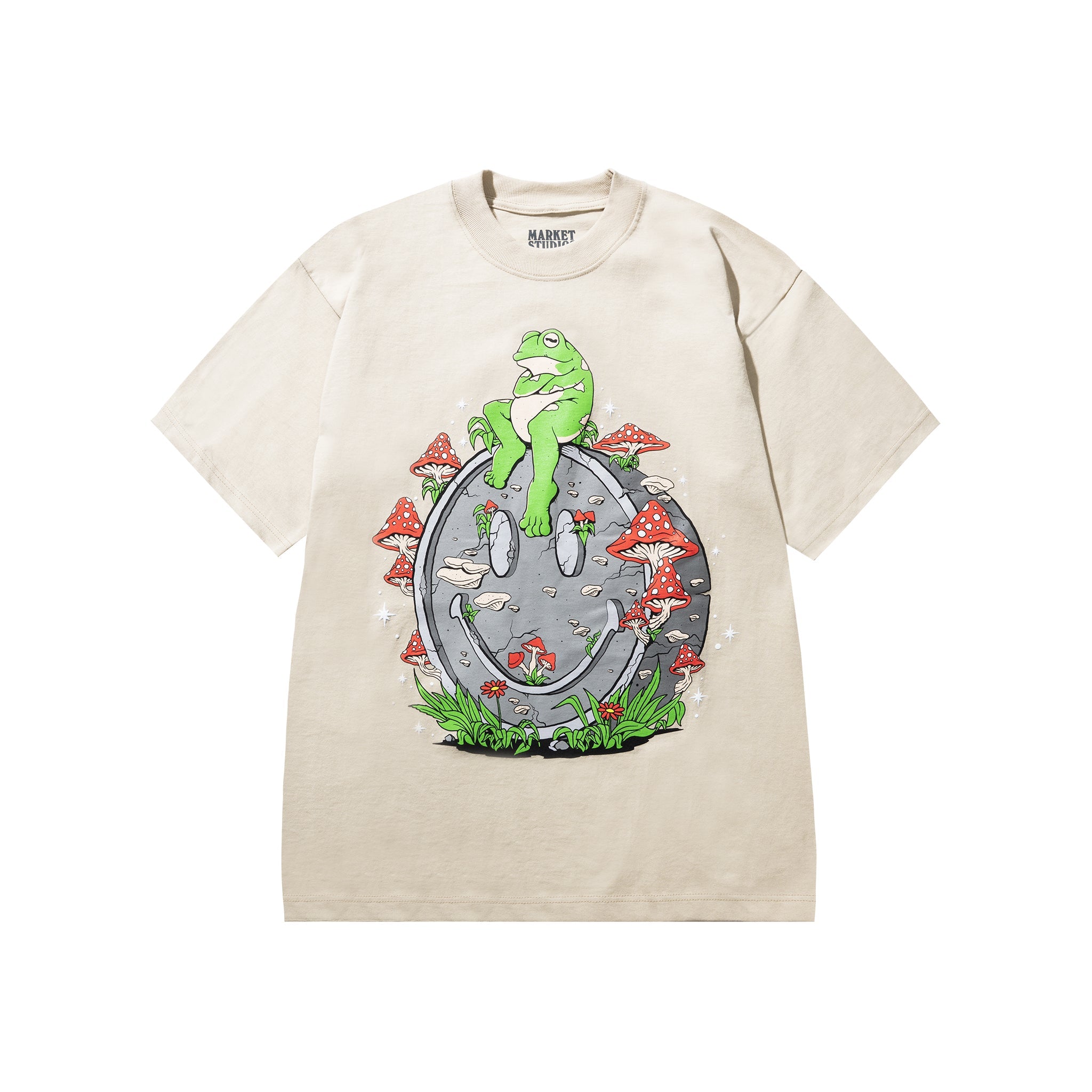 SMILEY ON THE SLAB T-SHIRT
