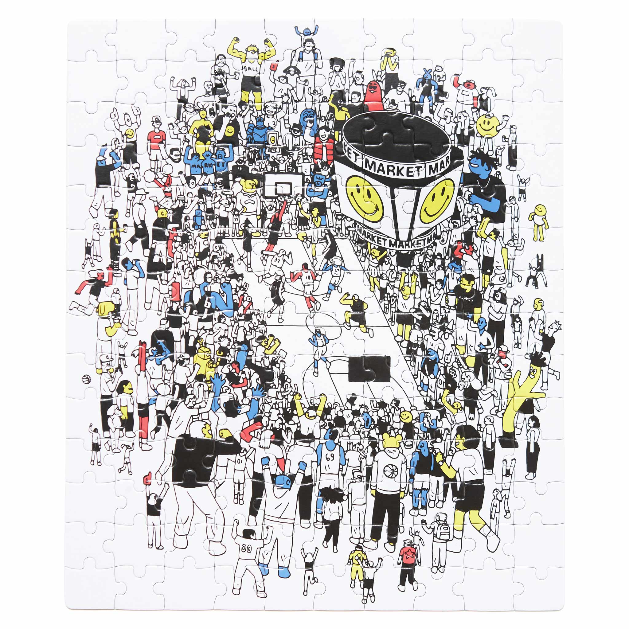 Smiley World Bball Game Puzzle