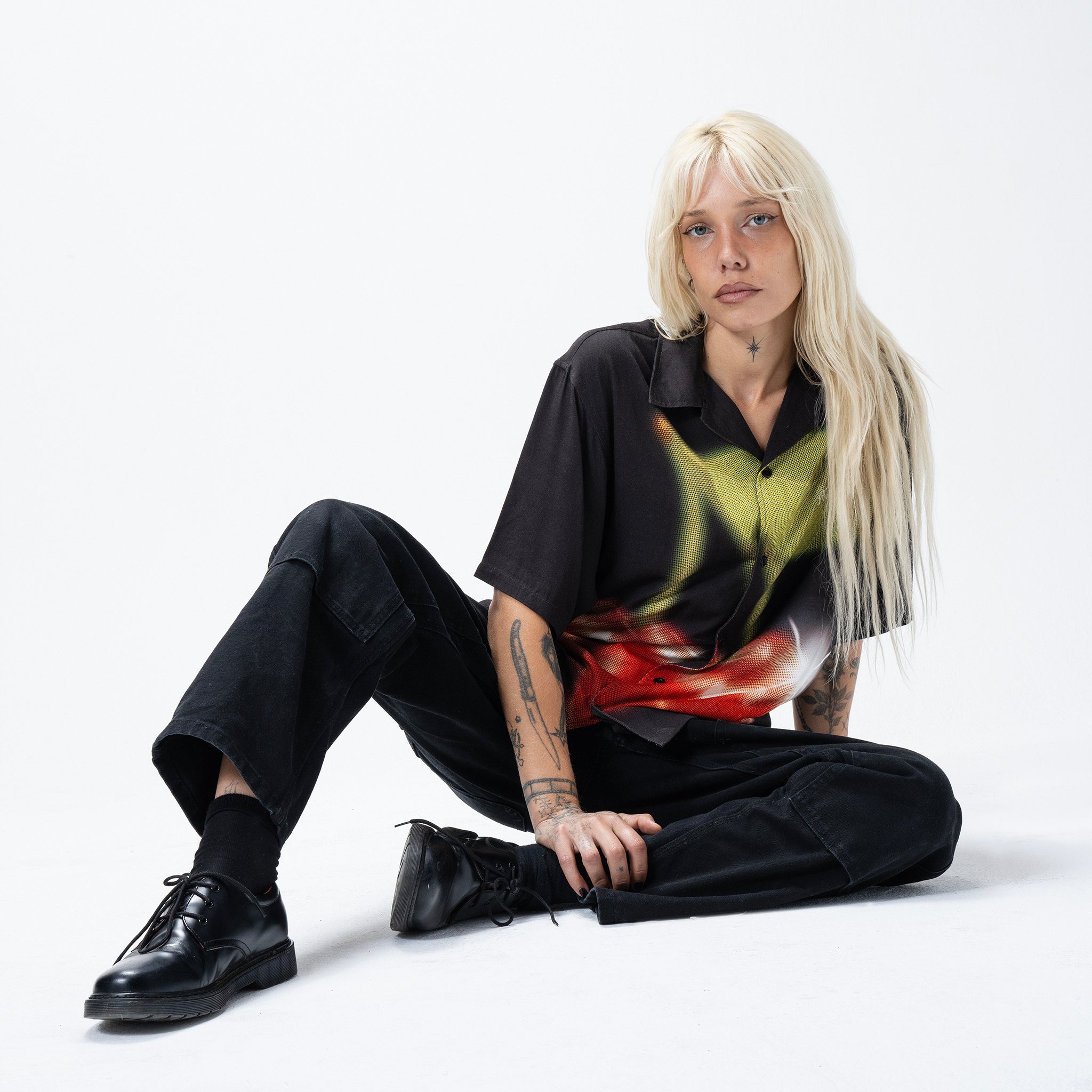 Smiley® Cherries SS Button Up