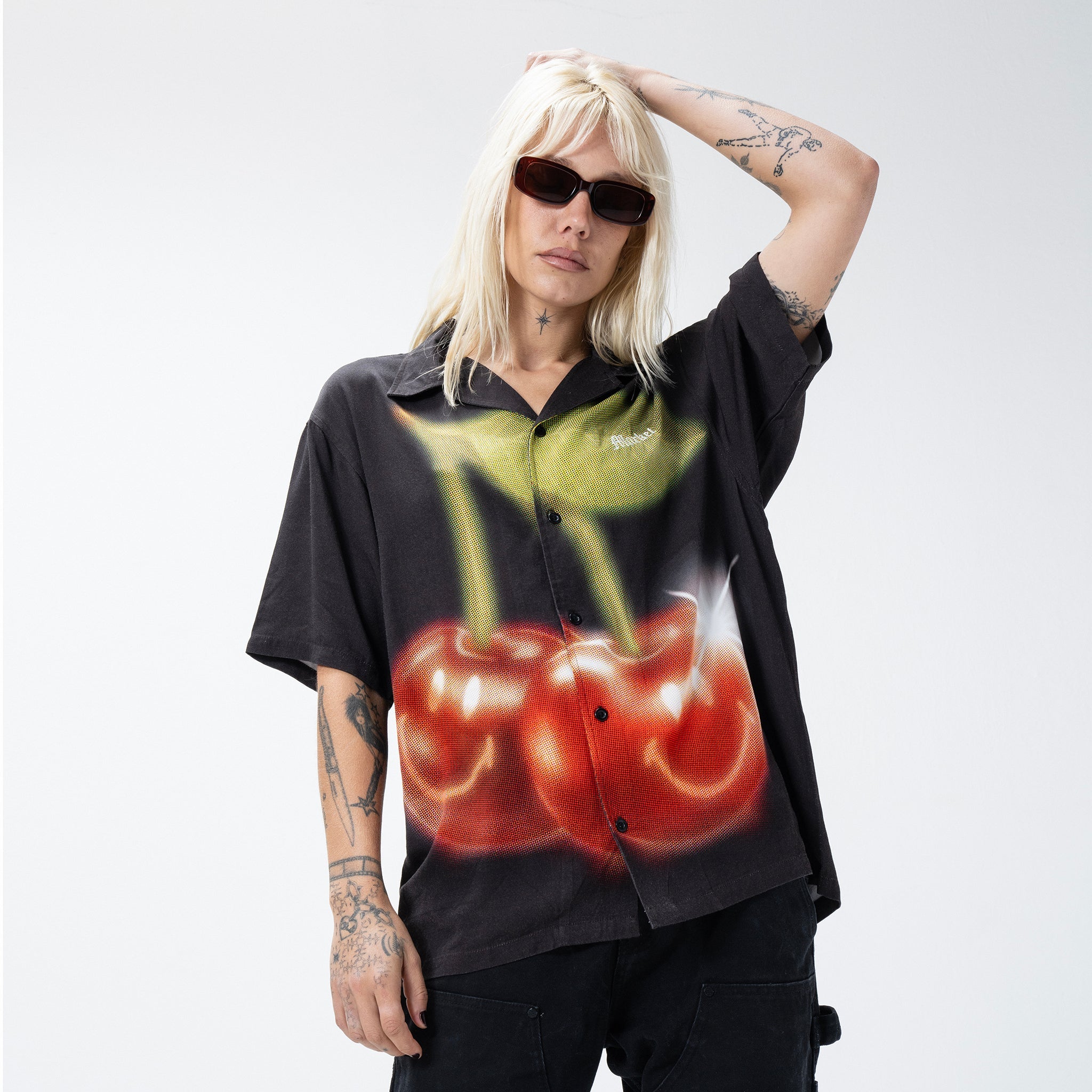 Smiley® Cherries SS Button Up