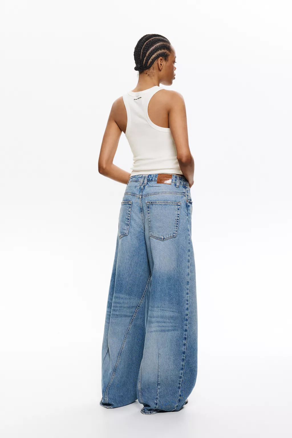 Smiley flower vest top