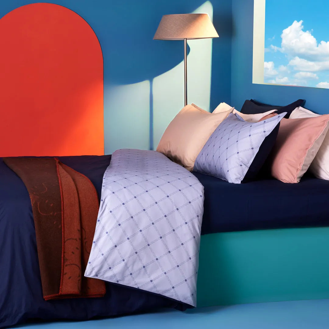 Biancoperla x Smiley® Double Duvet Cover Set - All Colours