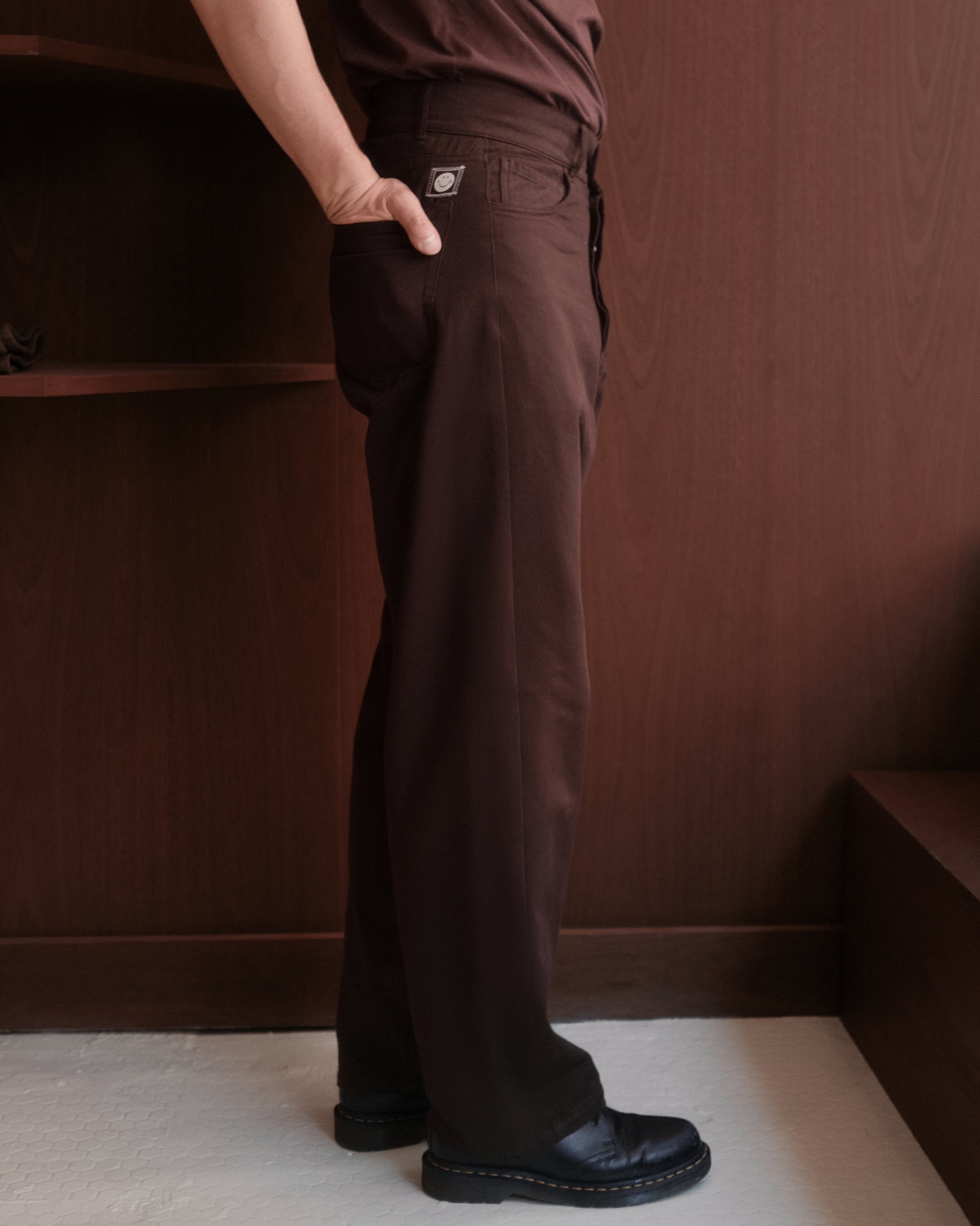 Relaxed Fit Cotton Pants