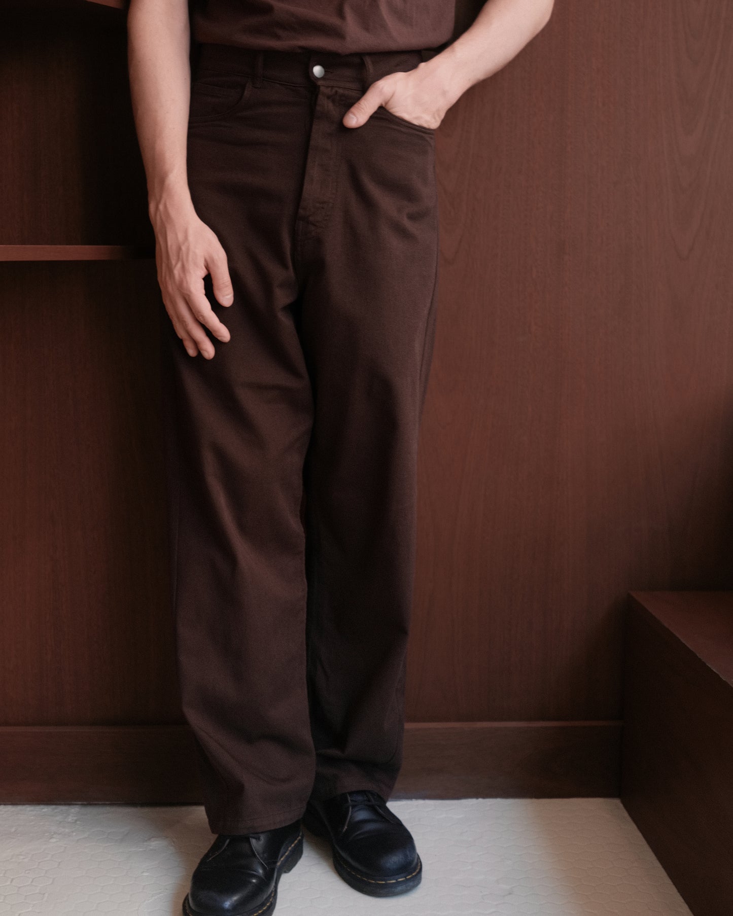 Relaxed Fit Cotton Pants