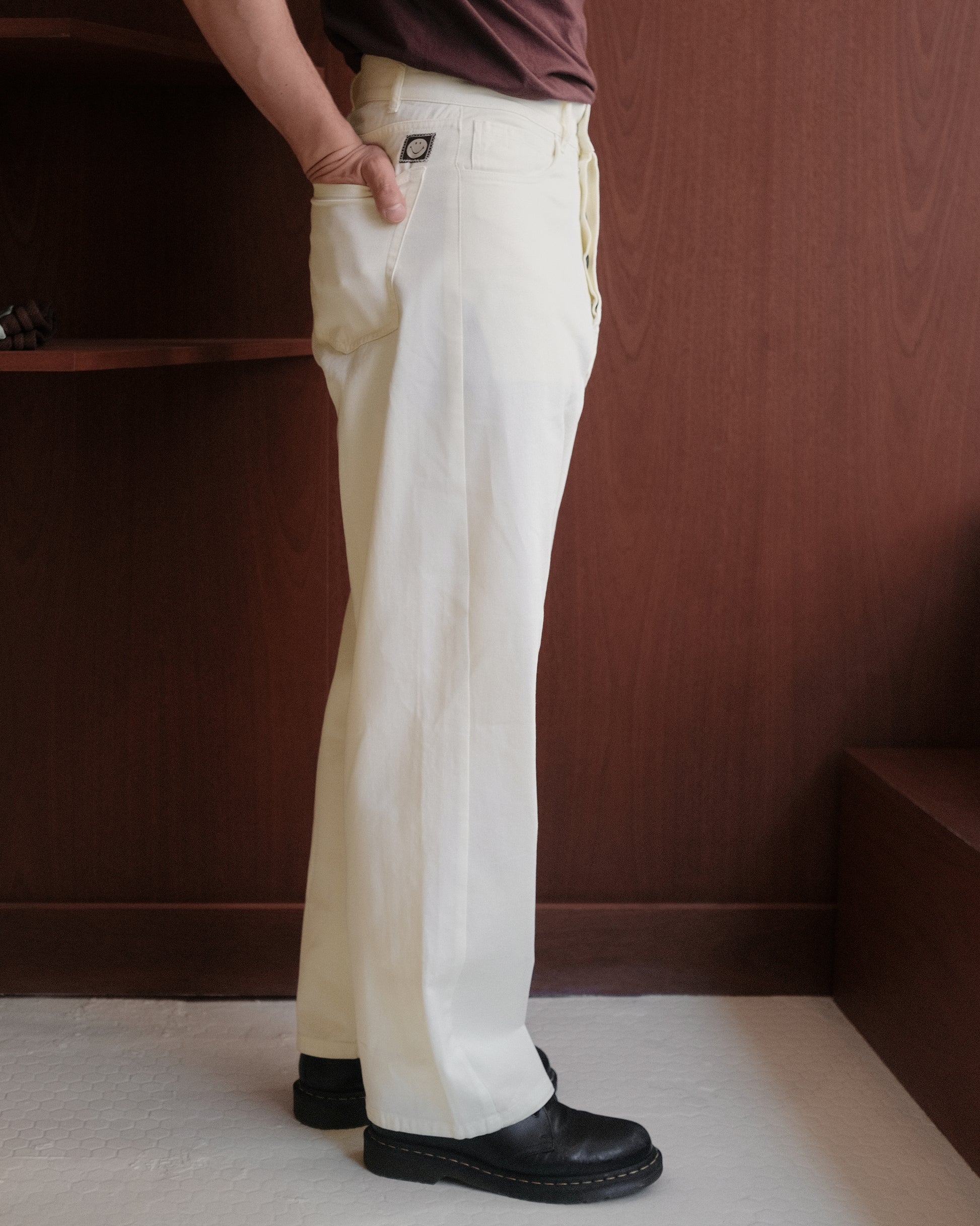 Relaxed Fit Cotton Pants