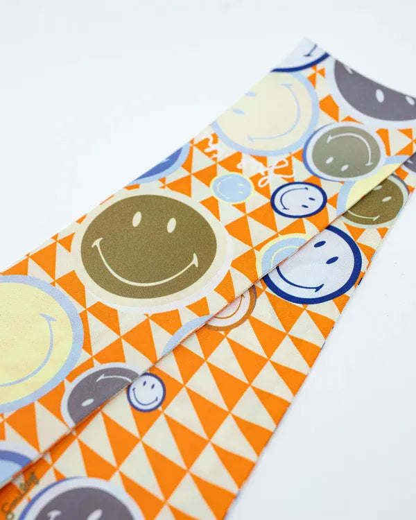 Twilly Silk Smiley® Orange Fusion