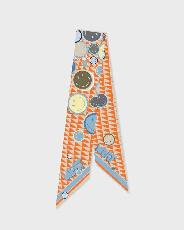 Twilly Silk Smiley® Orange Fusion