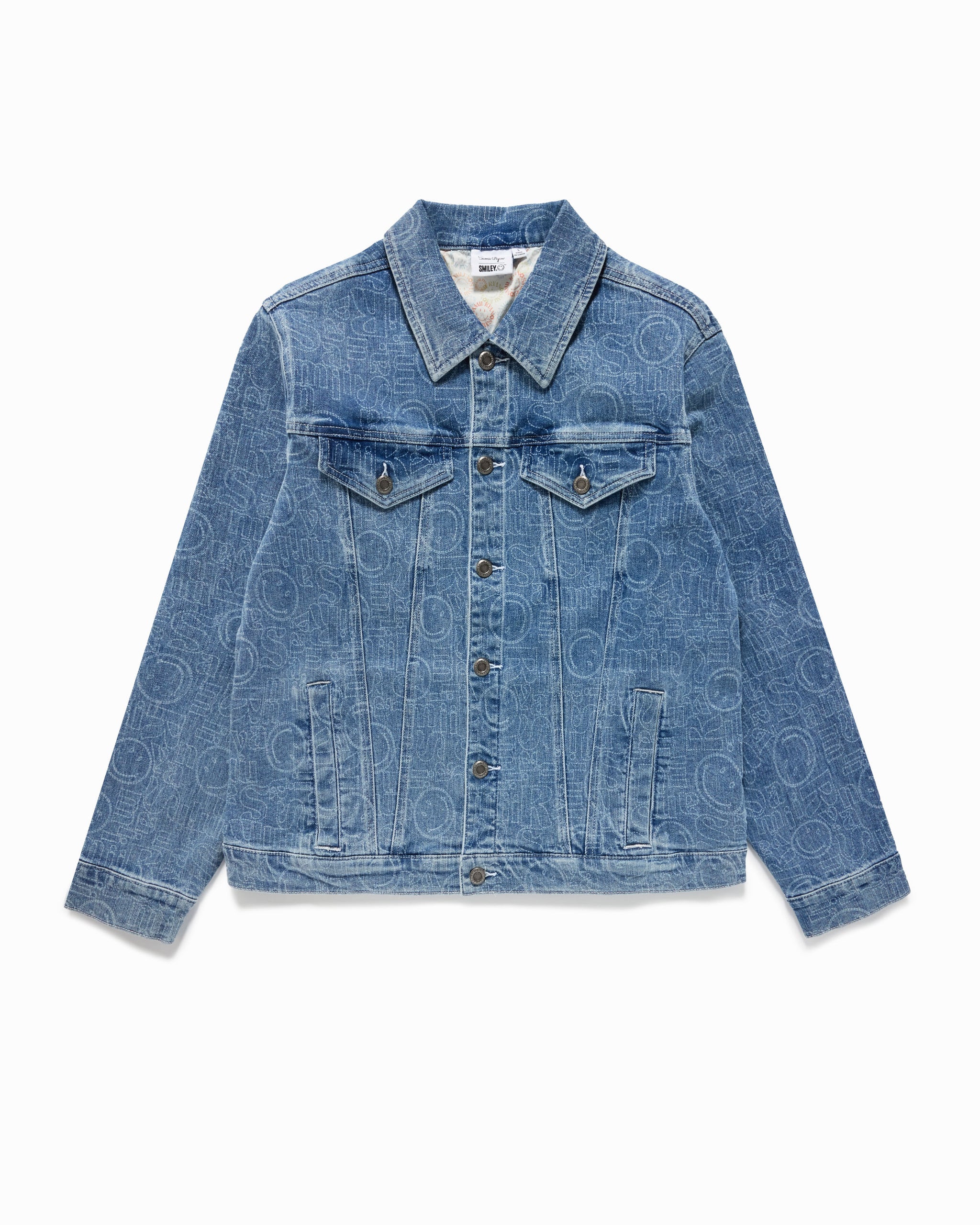 Smiley® Oversized Denim Jacket