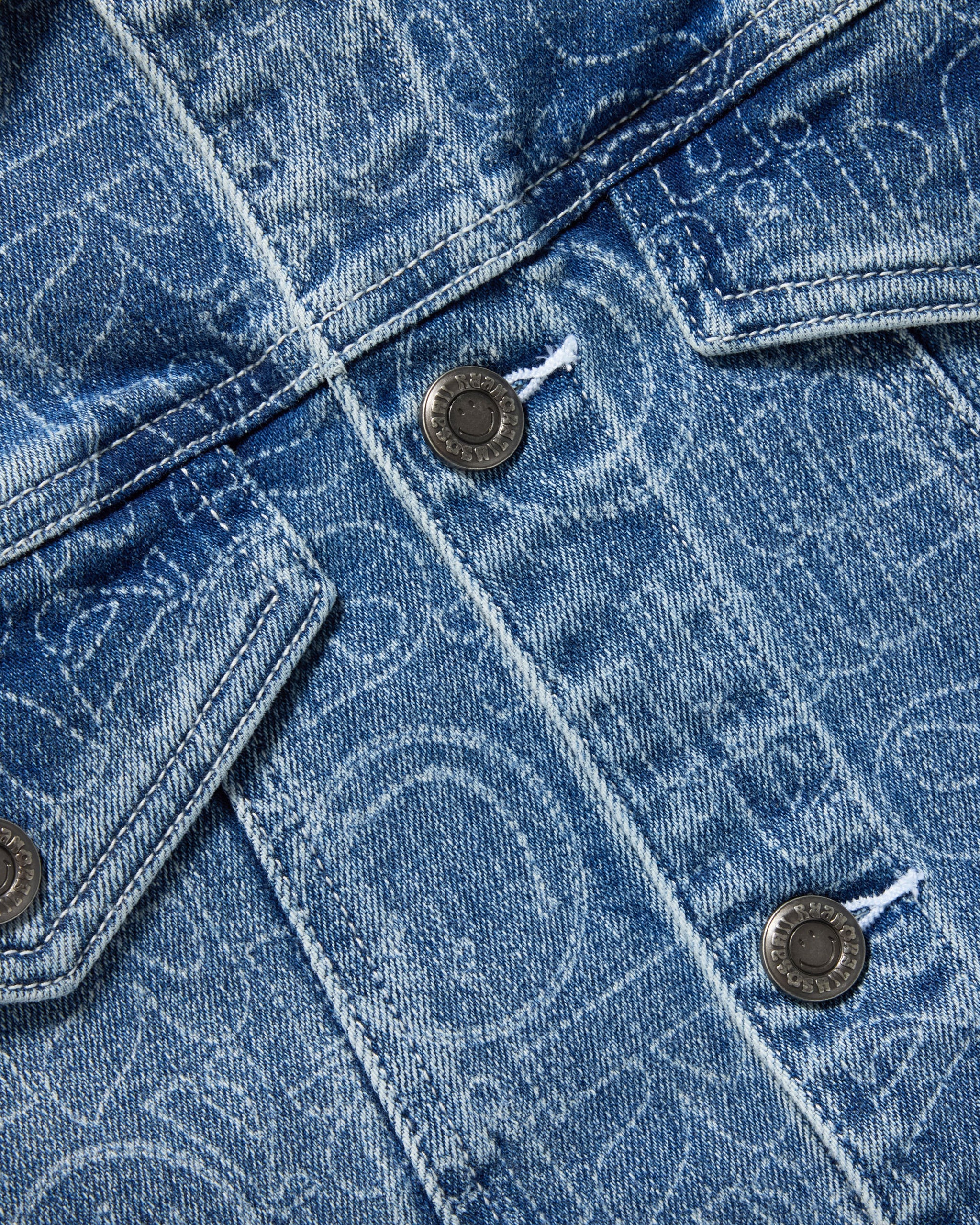 Smiley® Oversized Denim Jacket