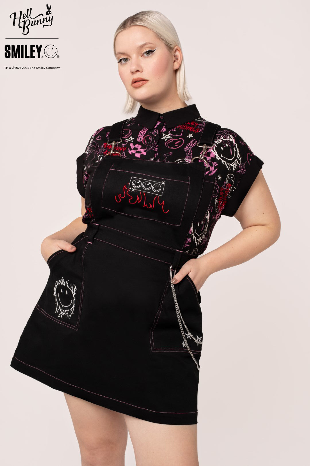 Dylan Pinafore Elbise