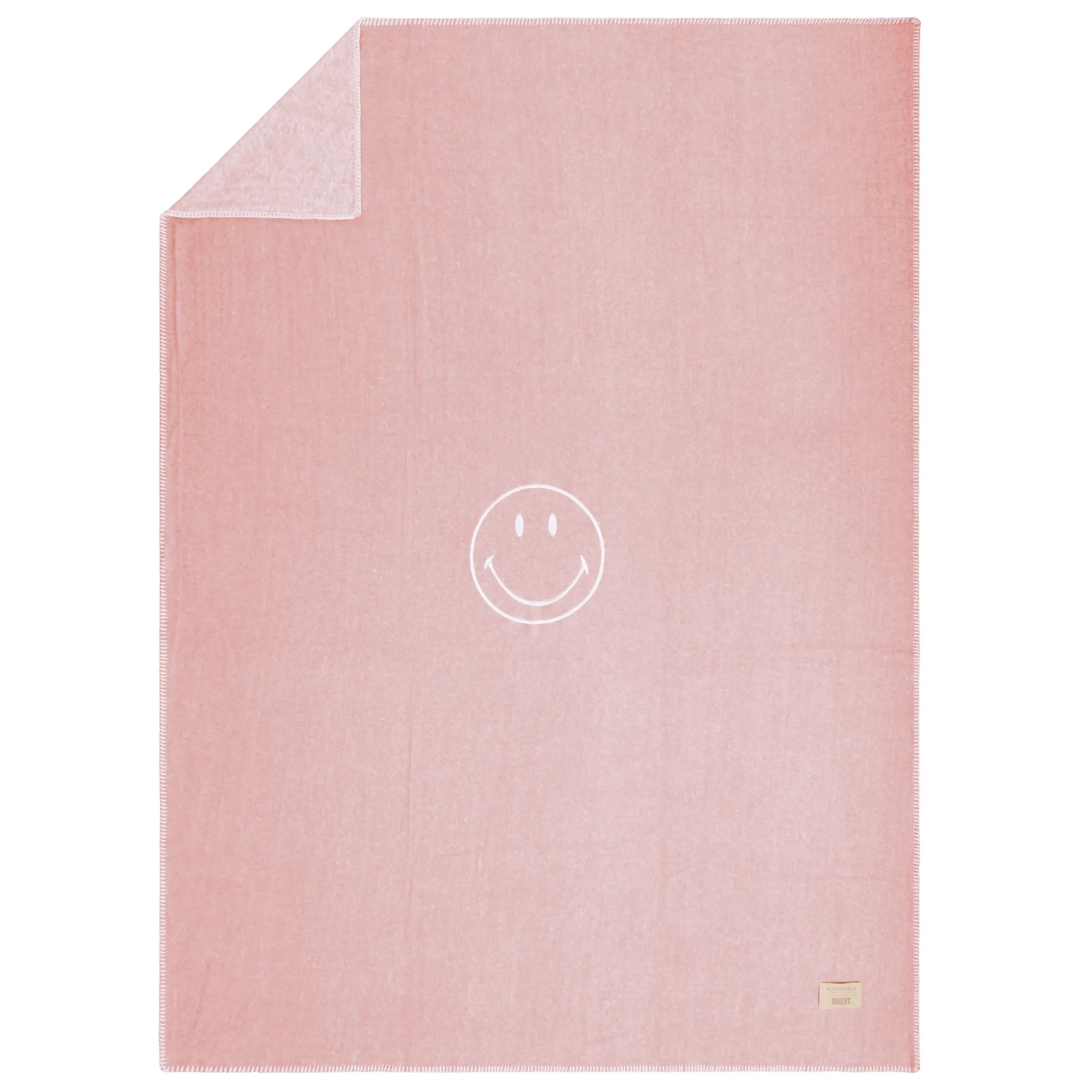 Biancoperla x Smiley® Bamboo Throw Blanket