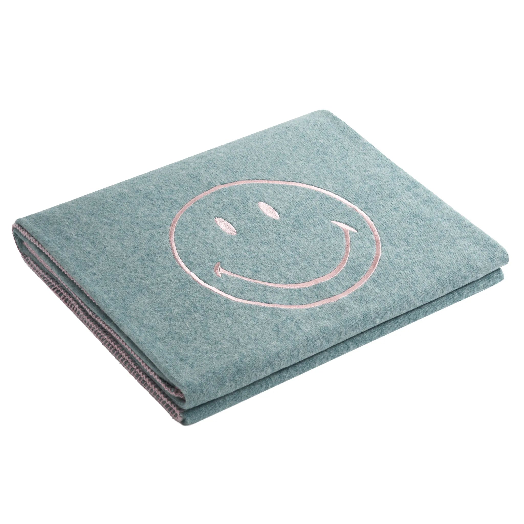 Biancoperla x Smiley® Bamboo Throw Blanket