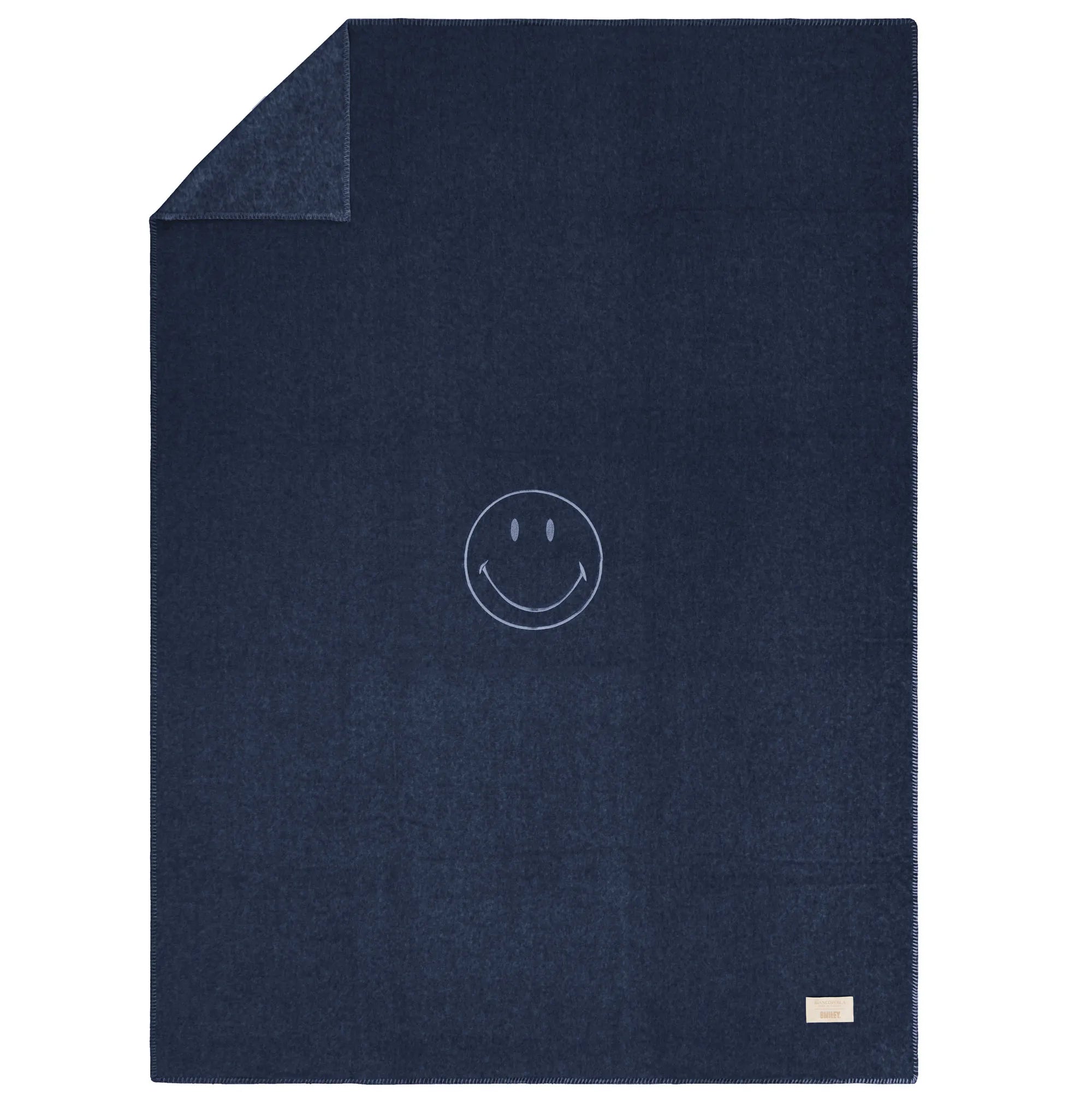 Biancoperla x Smiley® Bamboo Throw Blanket