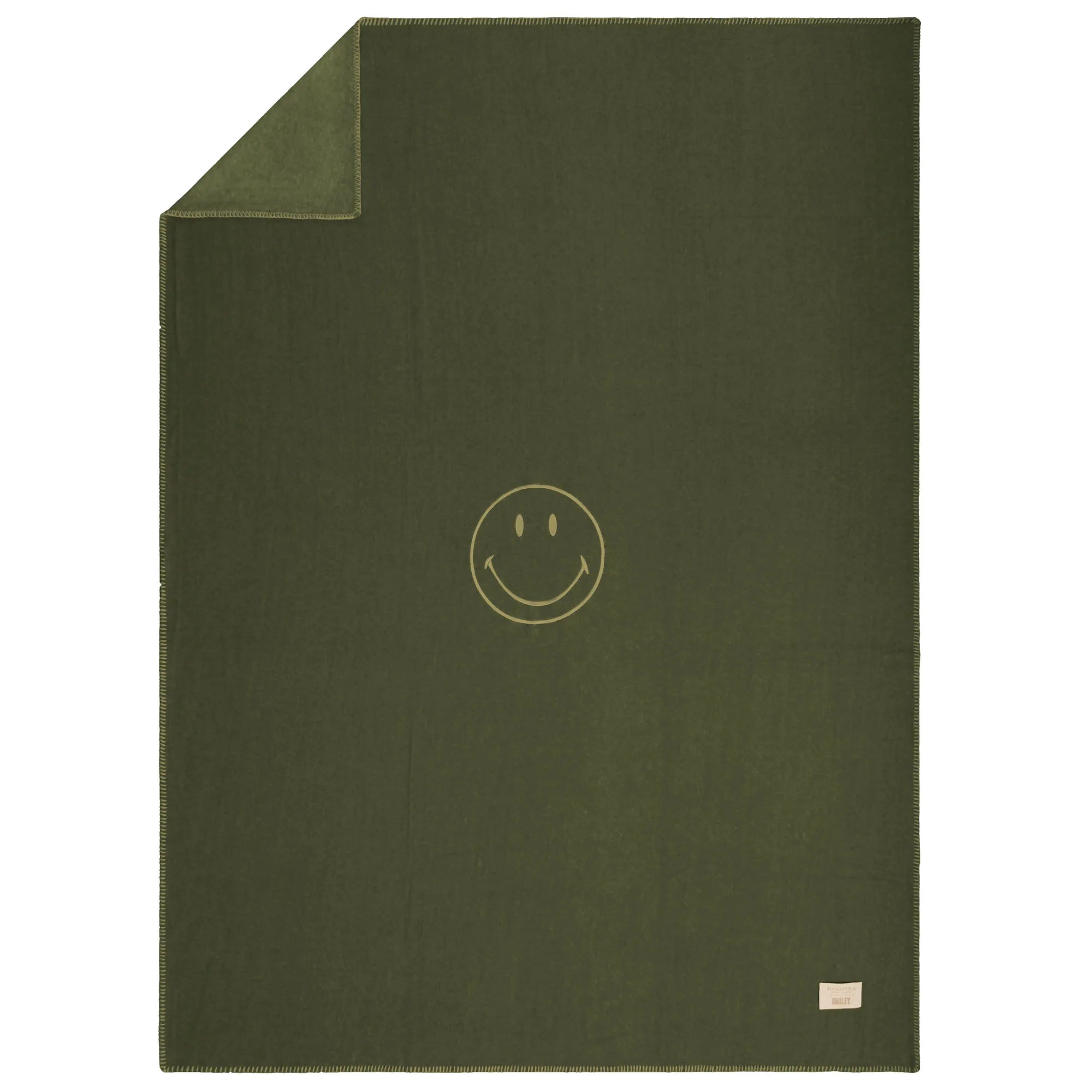 Biancoperla x Smiley® Bamboo Throw Blanket