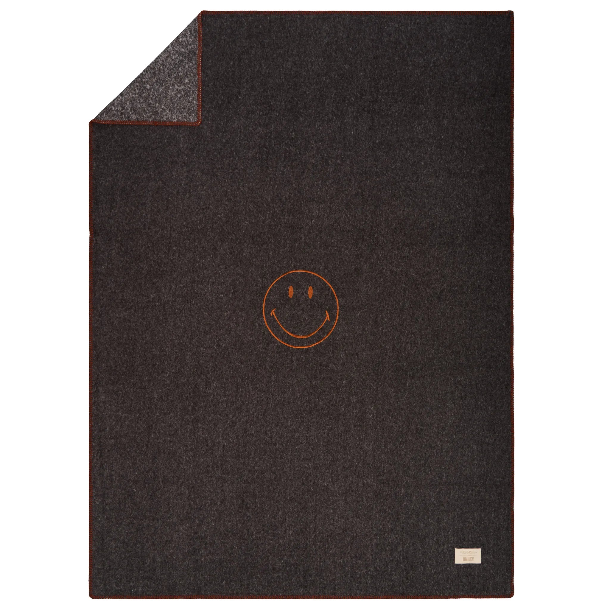 Biancoperla x Smiley® Bamboo Throw Blanket