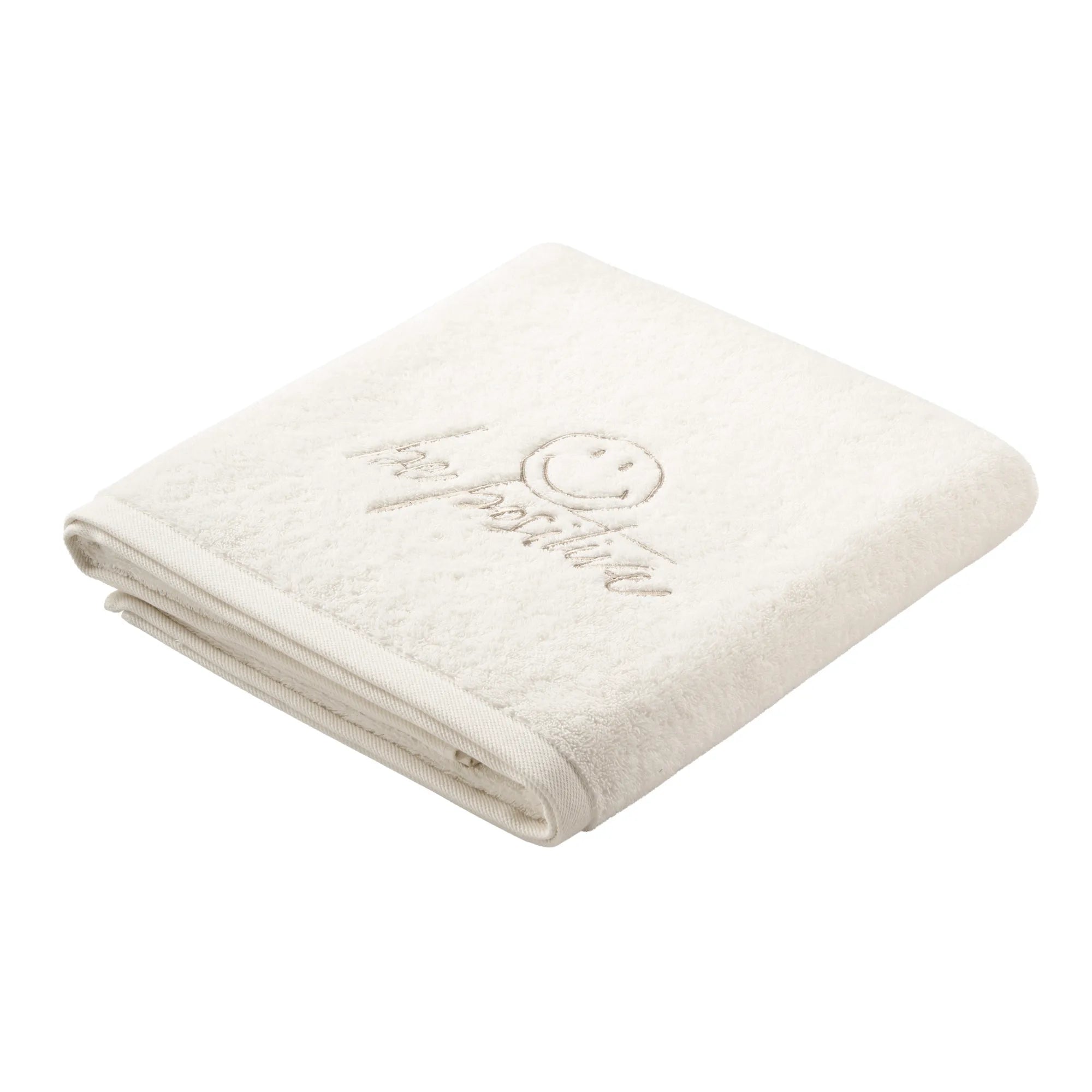 Biancoperla x Smiley® Be Positive Sponge Towel - All Colours