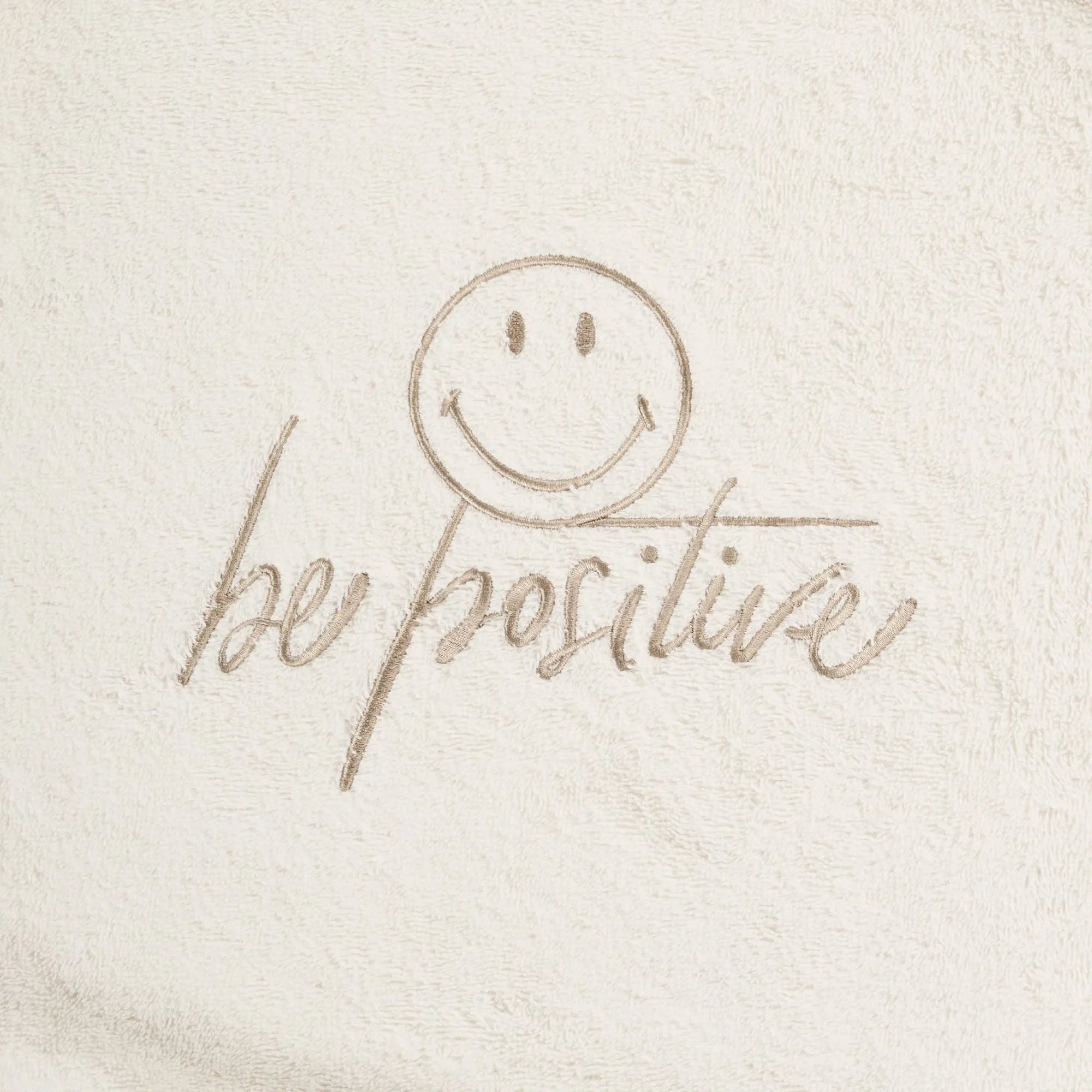 Biancoperla x Smiley® Be Positive Sponge Towel - All Colours