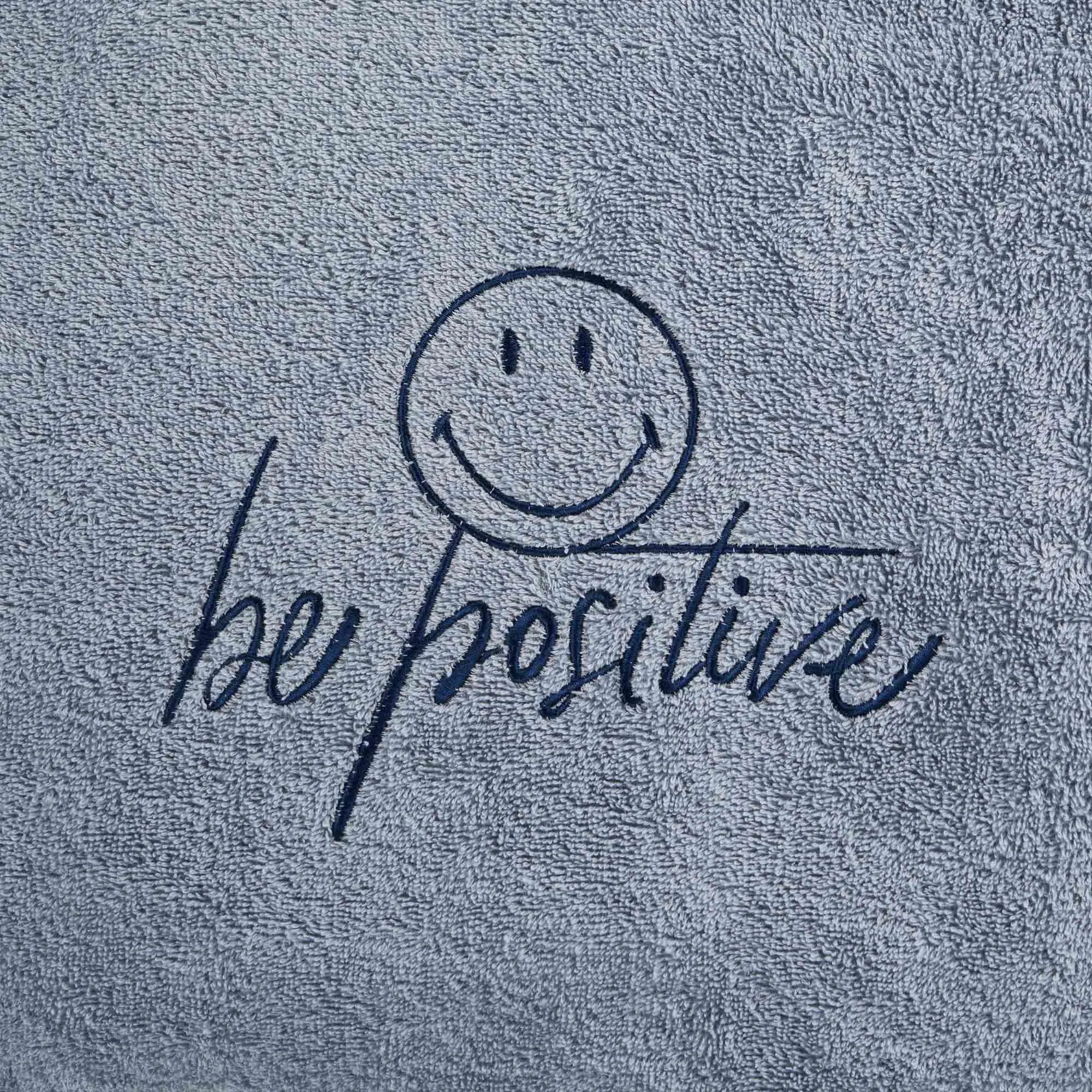 Biancoperla x Smiley® Be Positive Sponge Towel - All Colours