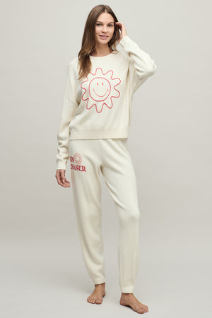 CozyChic Ultra Lite® Cotton Smiley® Sun & Stars Jogger