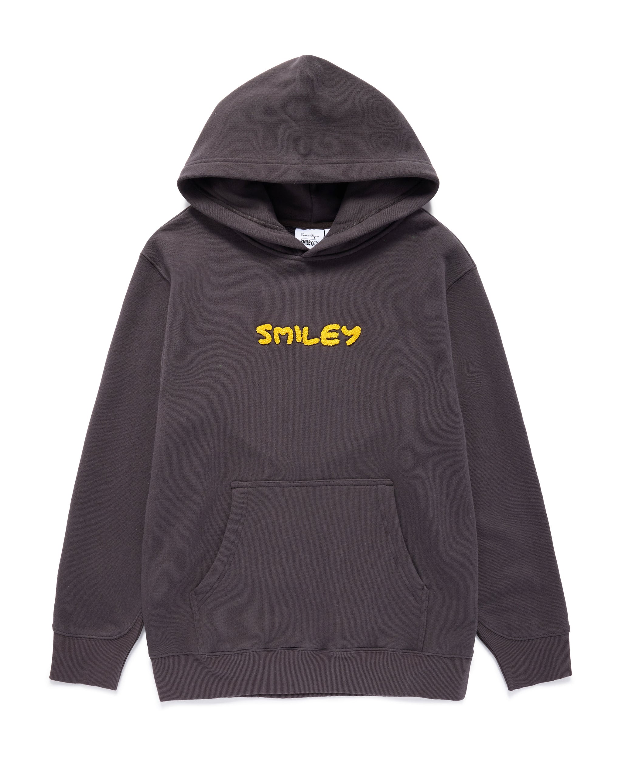 Smiley® Chenille Hoodie, Charcoal