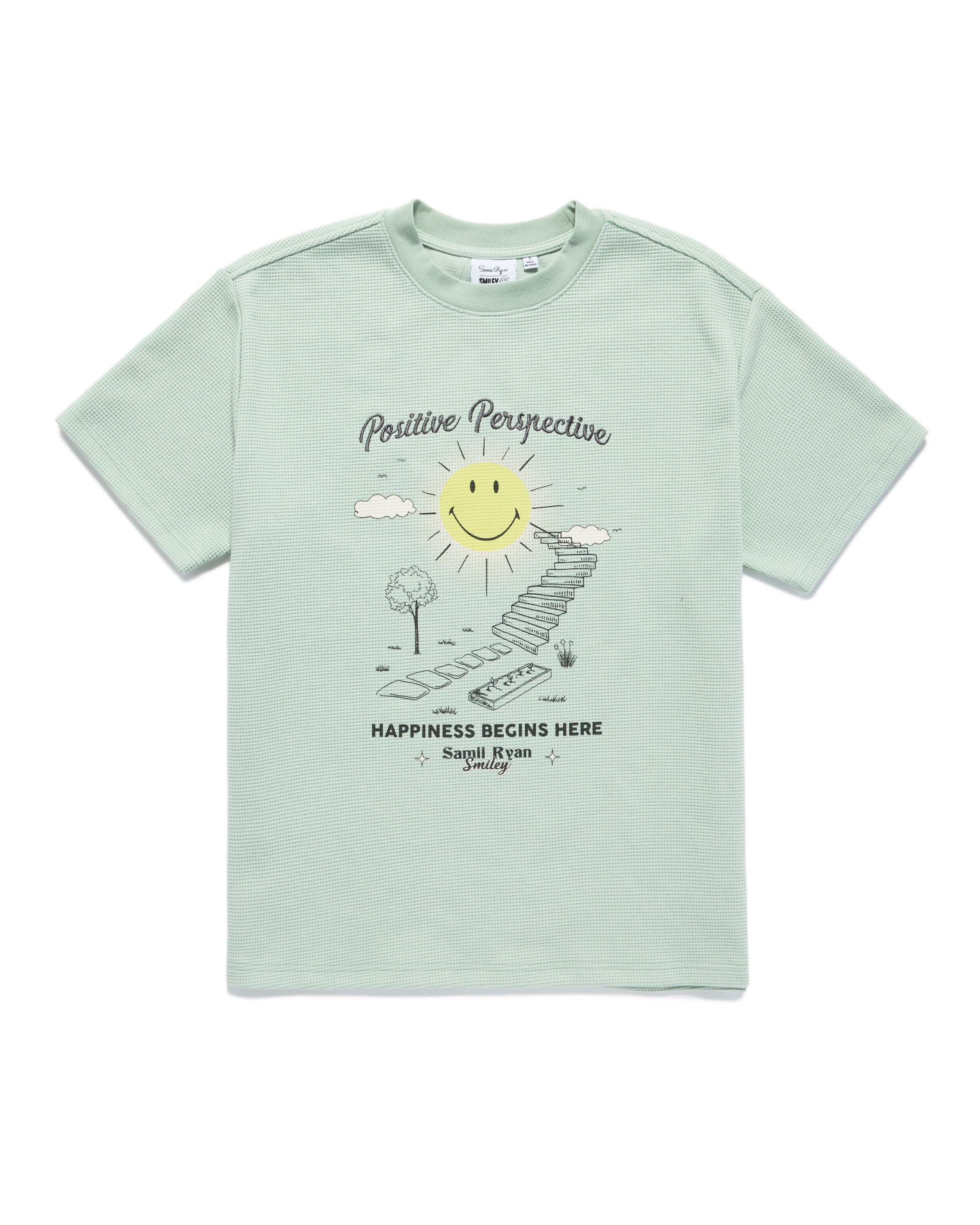 Smiley® Perspective Thermal Boxy Tee