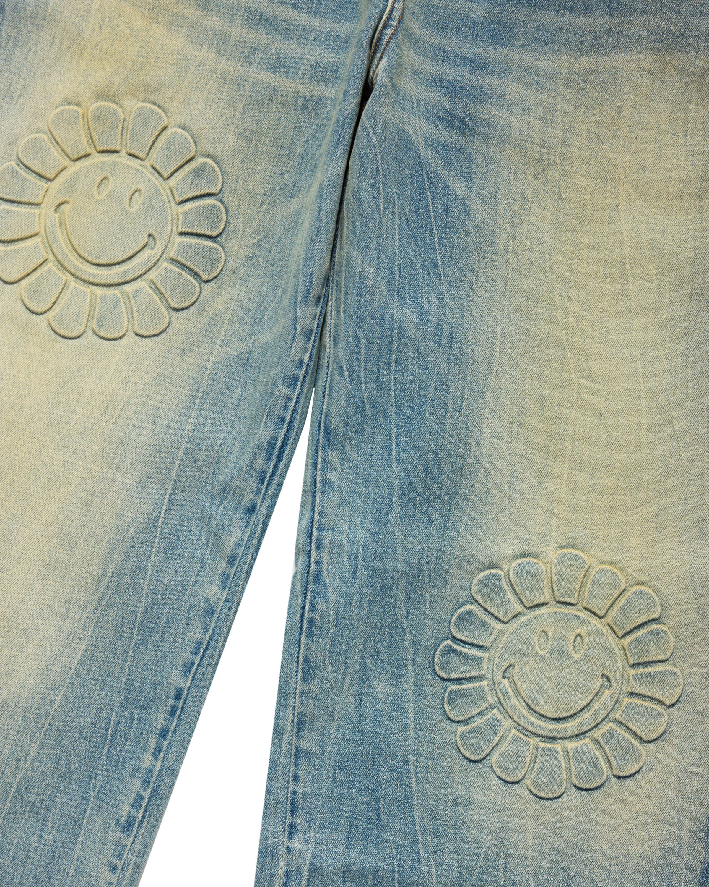 Smiley® Garden Straight Leg Jean, Denim