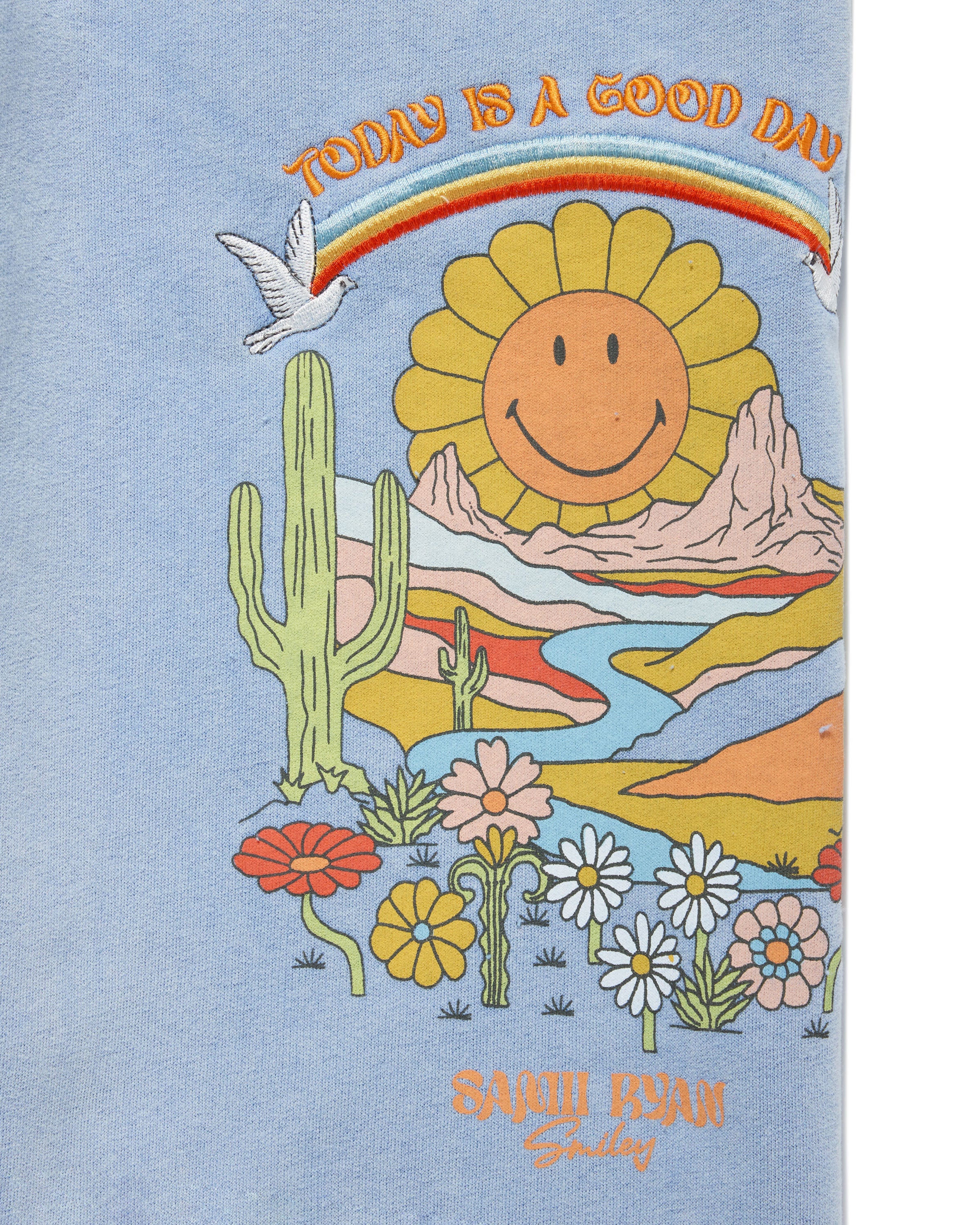 Smiley® Mirage Sweatpants, Blue