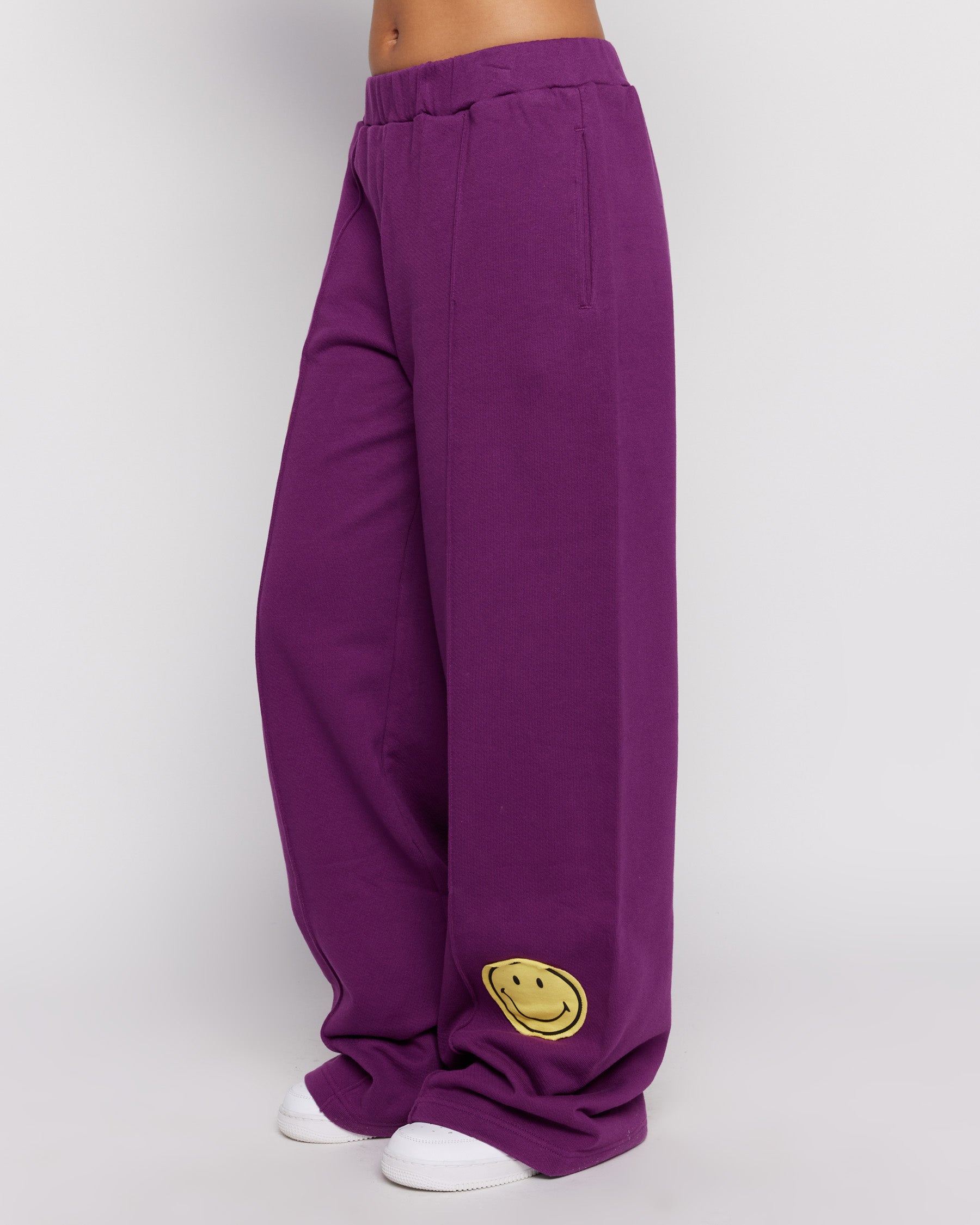 Smiley® Straight Leg Pants, Purple