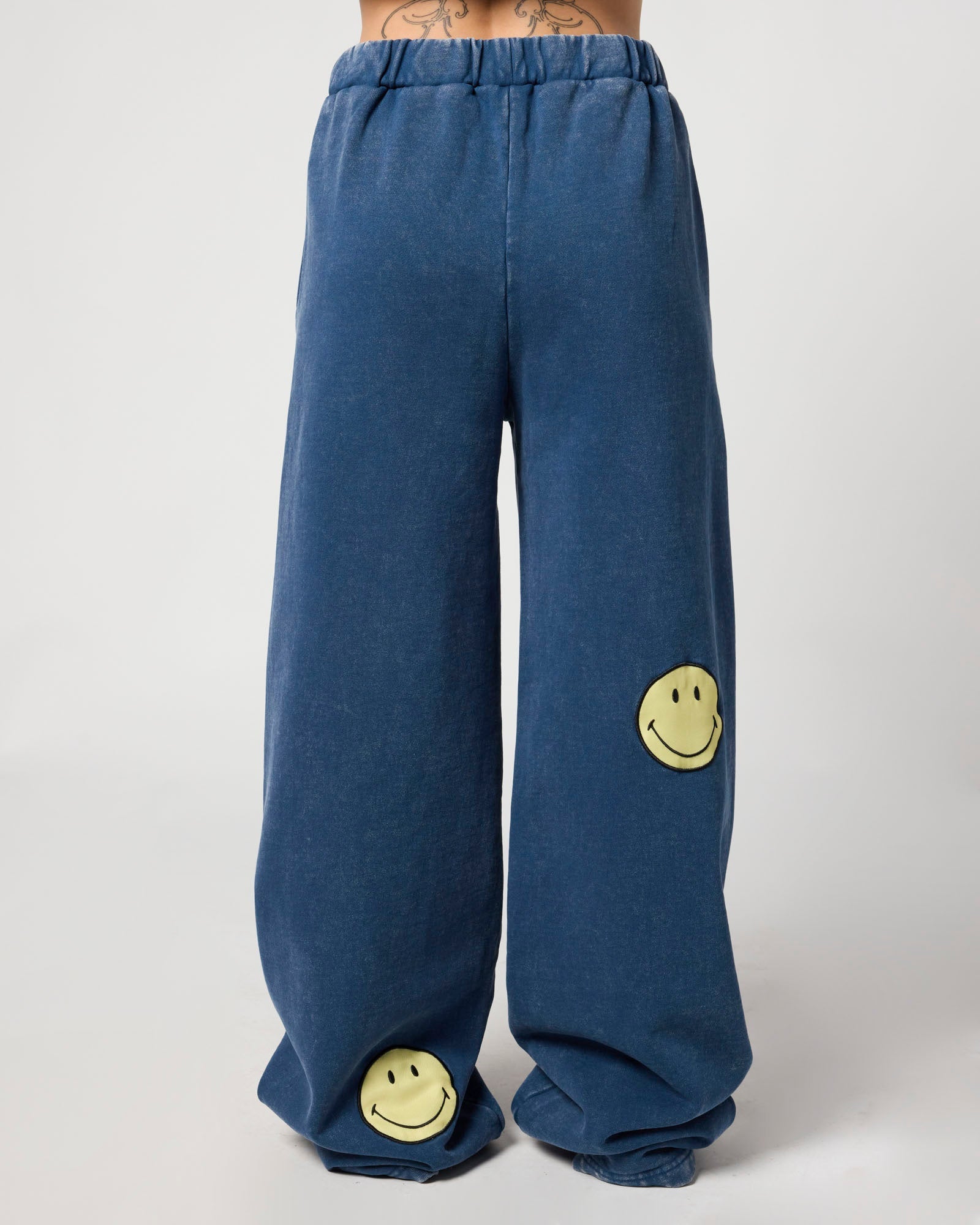 Smiley® Straight Leg Pants, Denim Blue