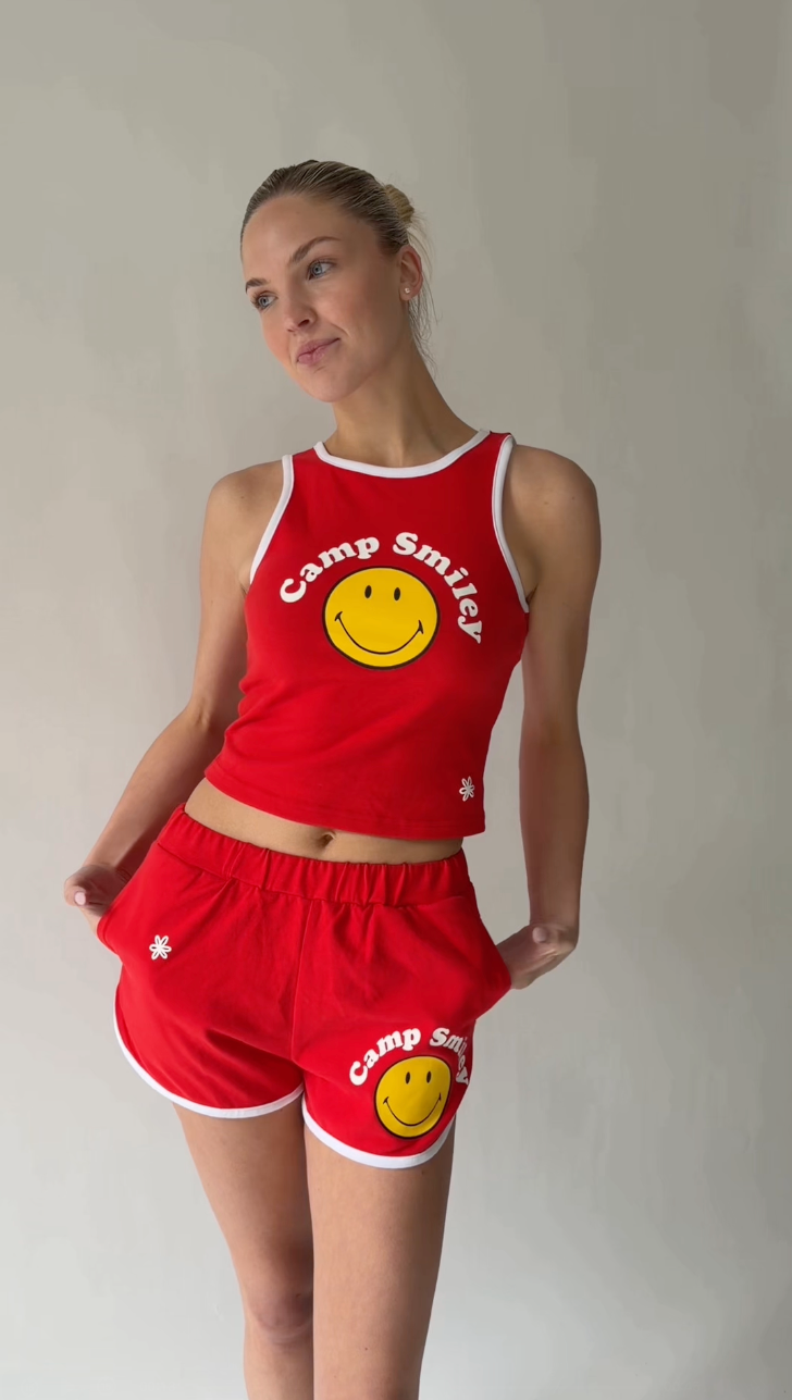 Smiley Camp Tank