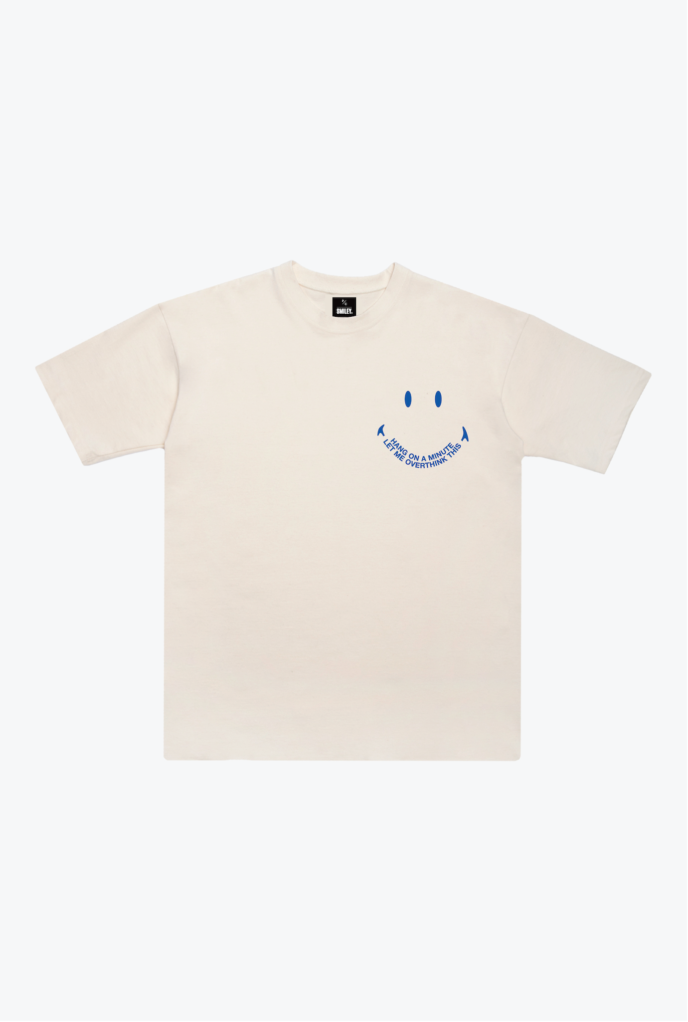 P/C x Smiley®: Overthinking Smiley Heavyweight T-Shirt - Ivory