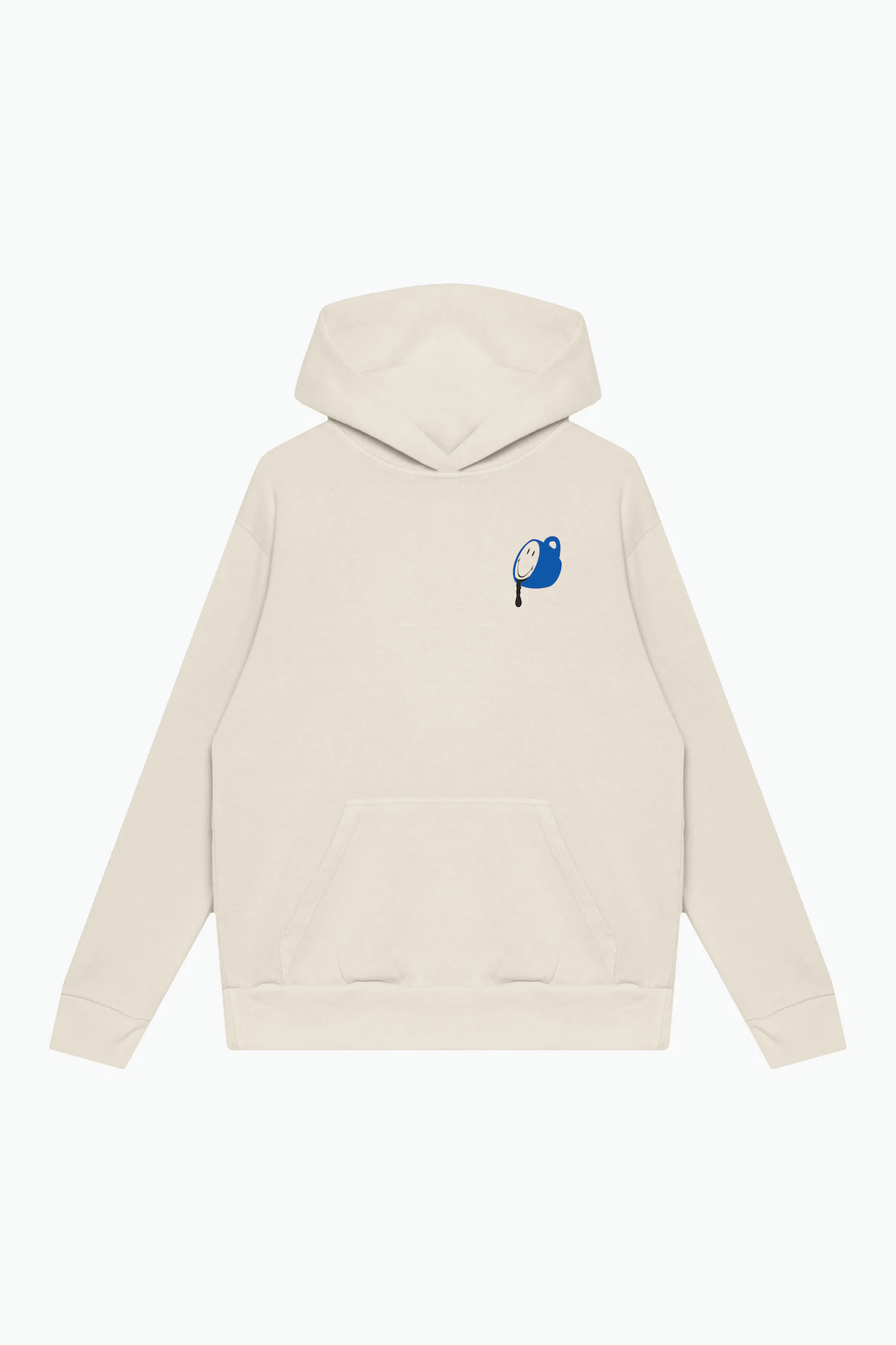 P/C x Smiley®: Uncaffeinated Heavyweight Hoodie - Ivory