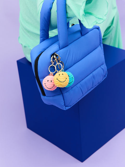 Smiley Keychain ECO Corduroy