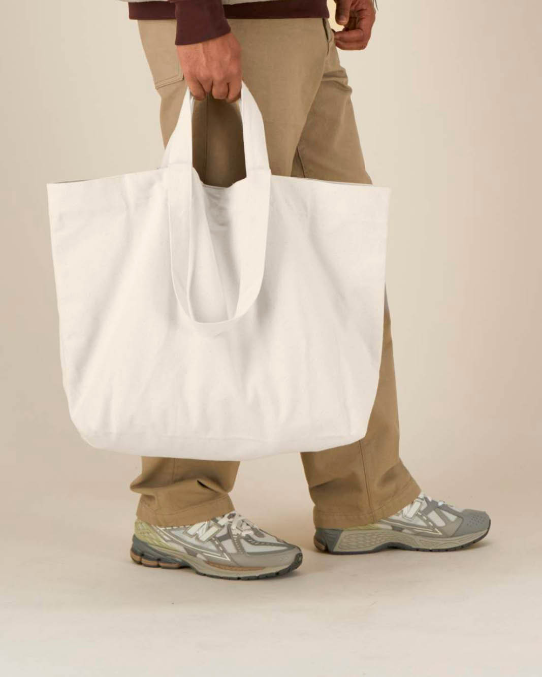 Find your Happy Pace Recycled Oversized Tote Bag