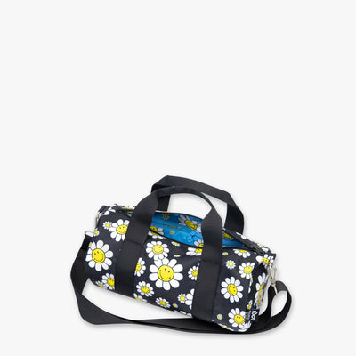 Flores Preto Reciclado Médio Weekender