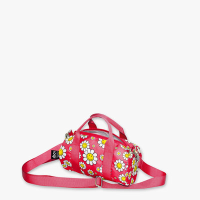 Flores Framboesa Reciclada Pequeno Weekender