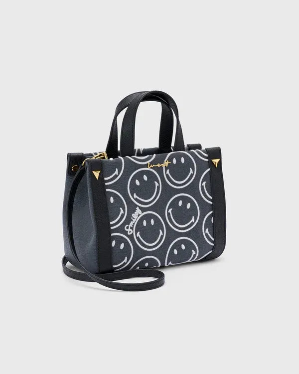 Mini Tote Smiley® Black