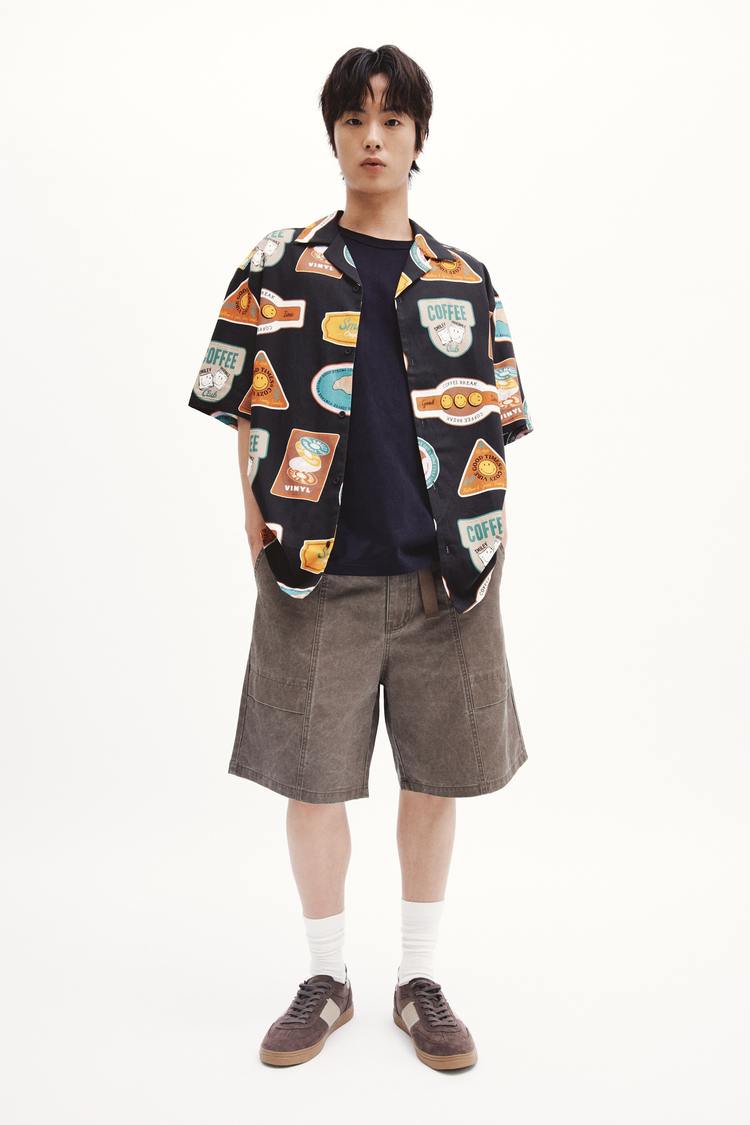 Loose Fit Printed resort shirt
