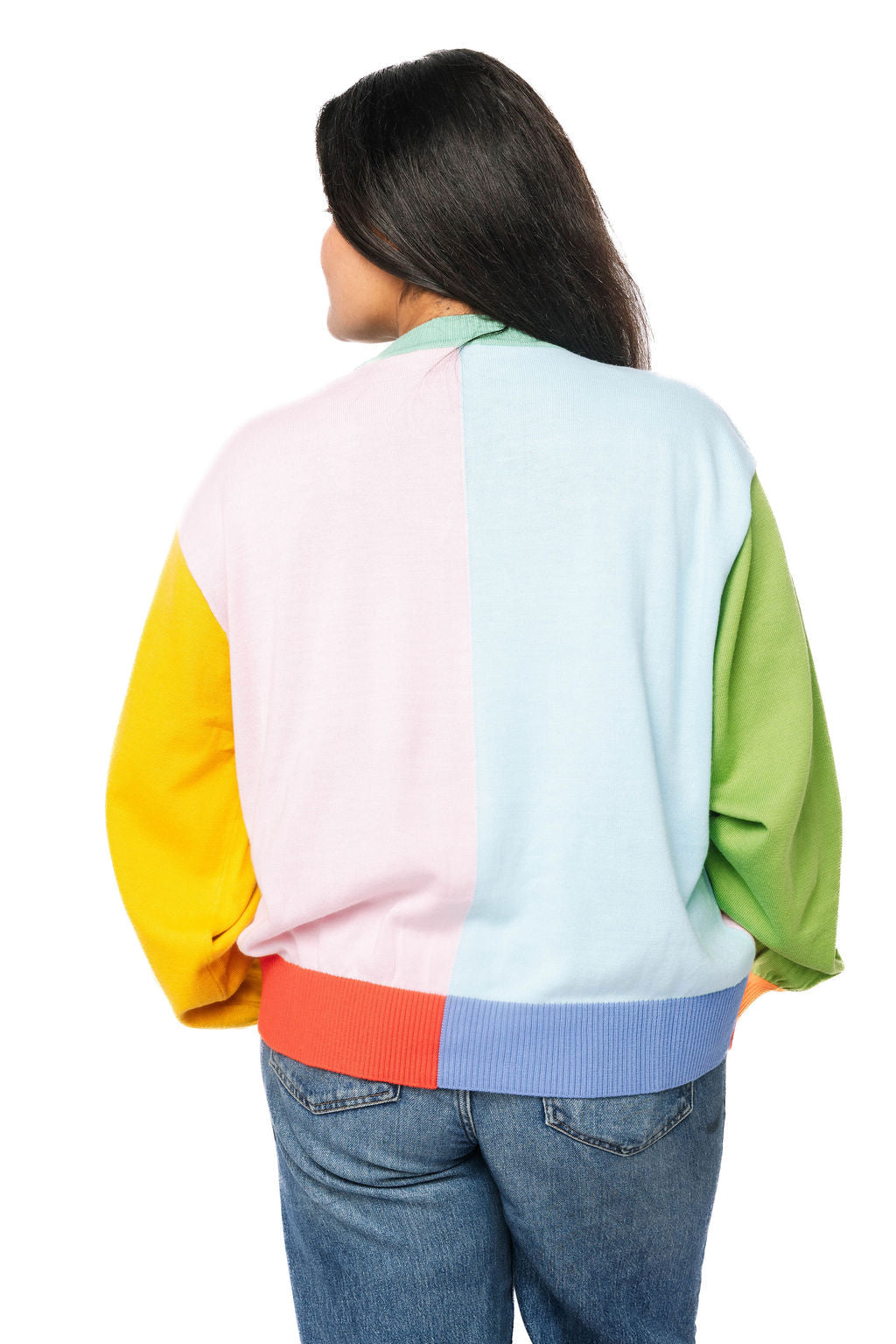 Licensed Colorblock Smiley® Sweater
