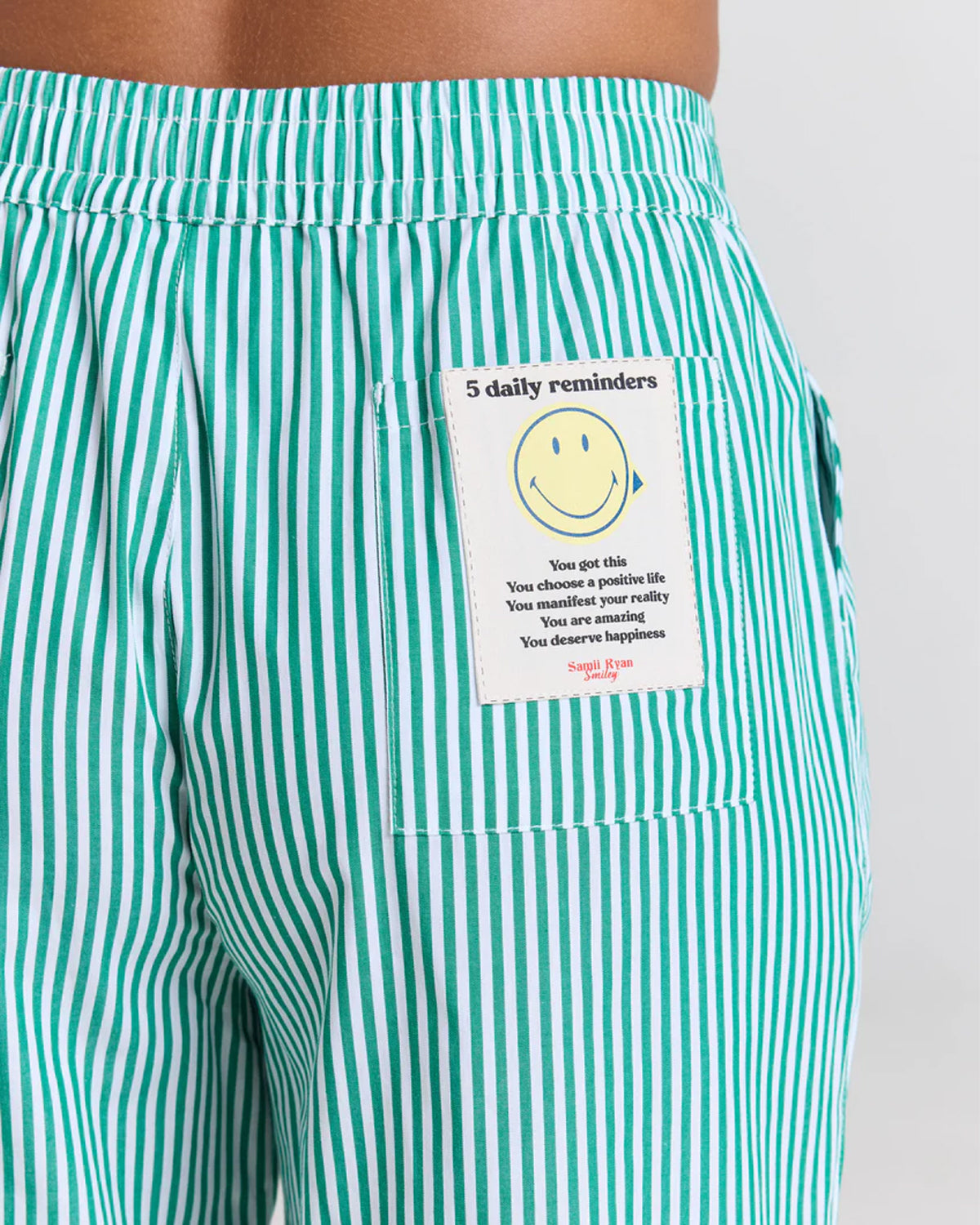 Smiley® Freshly Picked Poplin Pant, Green