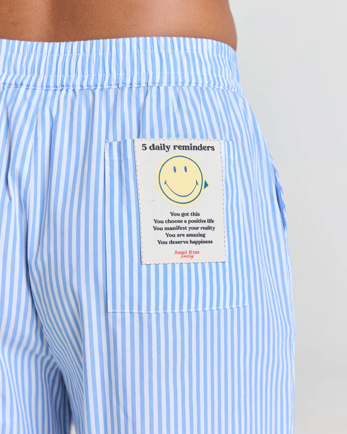Smiley® Freshly Picked Poplin Pant, Blue