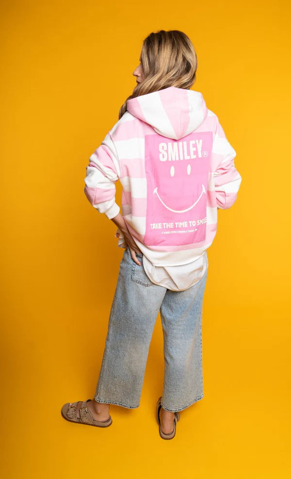 THE SHIRT PROJECT HOODIES LIGHTPINK OFFWHITE