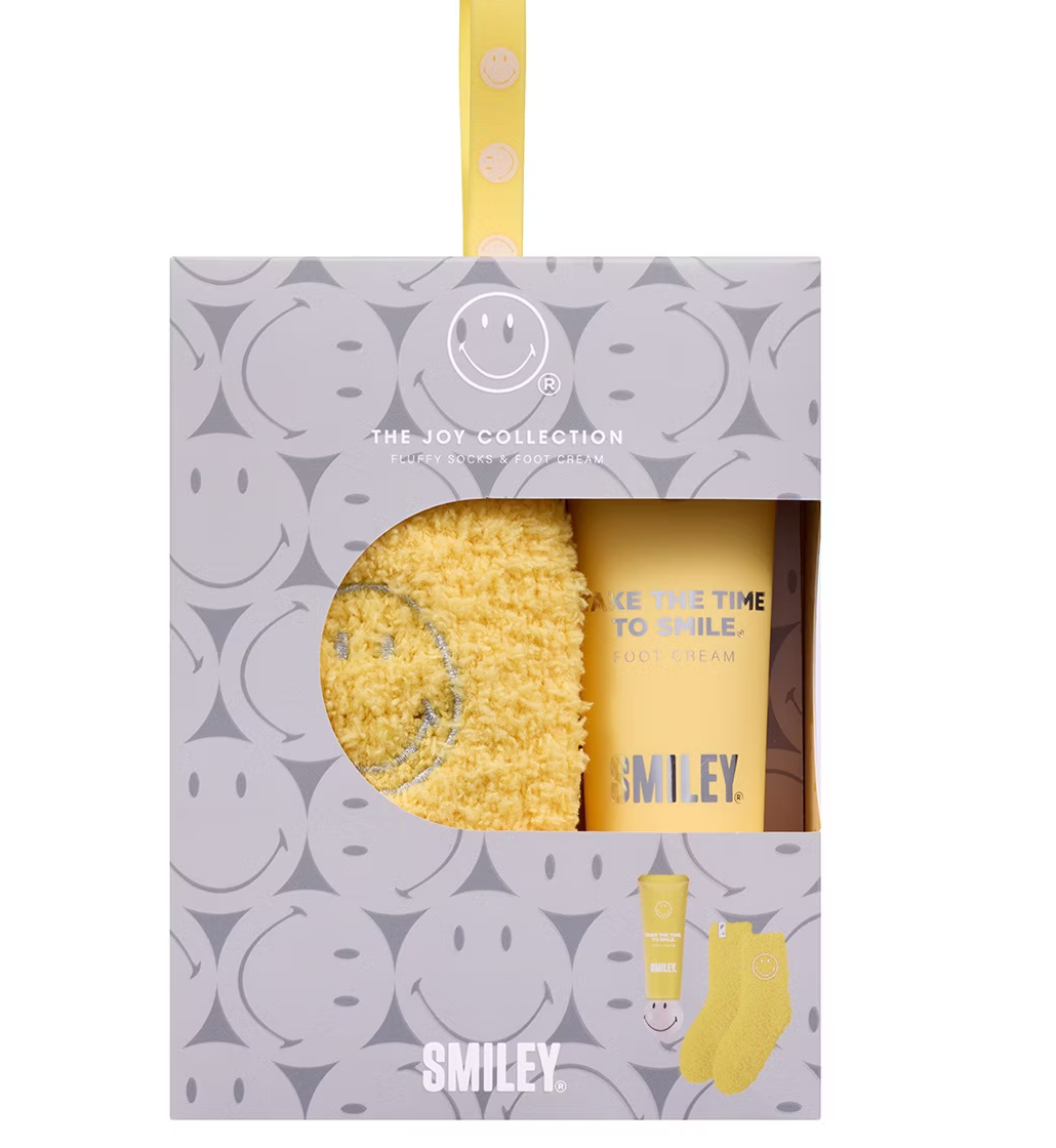 Smiley® The Joy Collection Fluffy Socks & Foot Cream