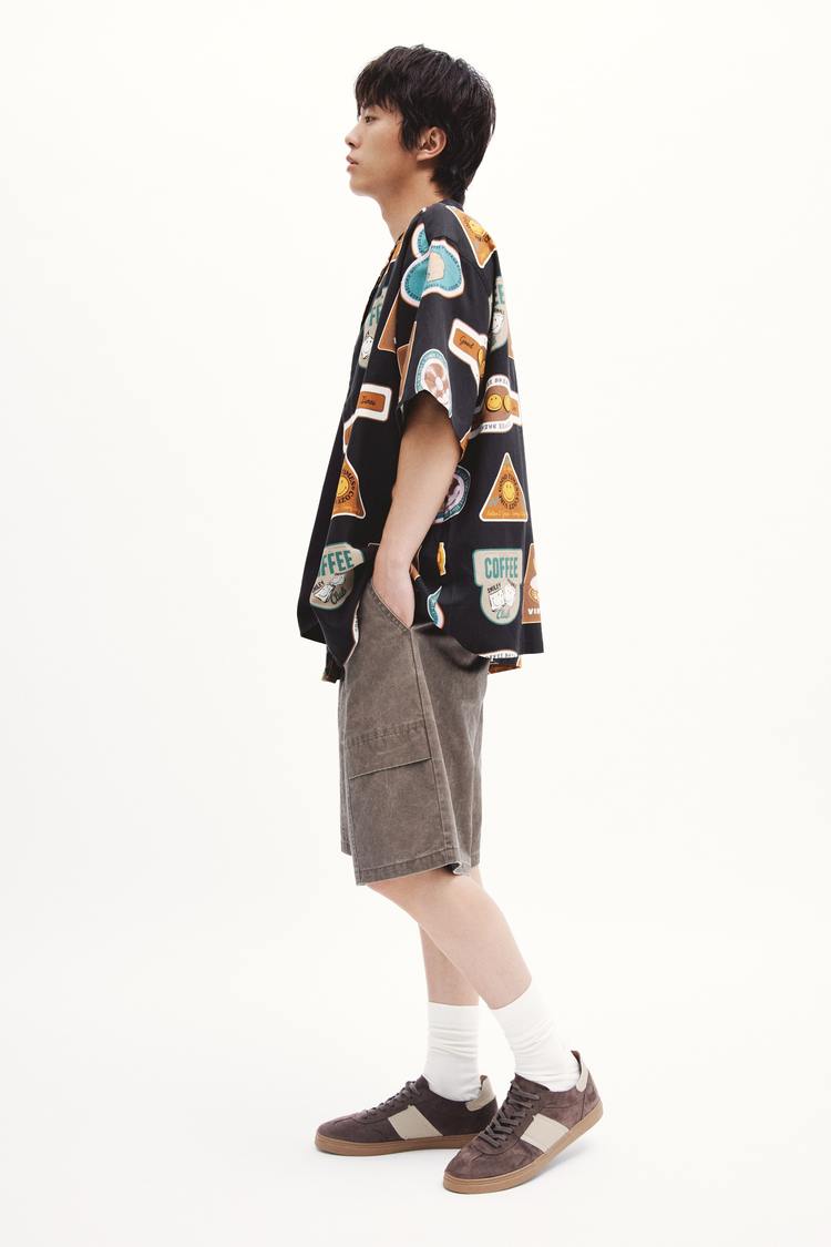 Loose Fit Printed resort shirt