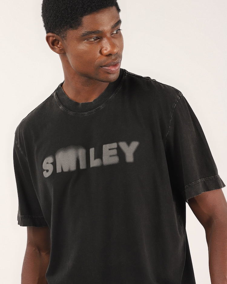 Men's Comfort T-Shirt - Black | The Smiley Company