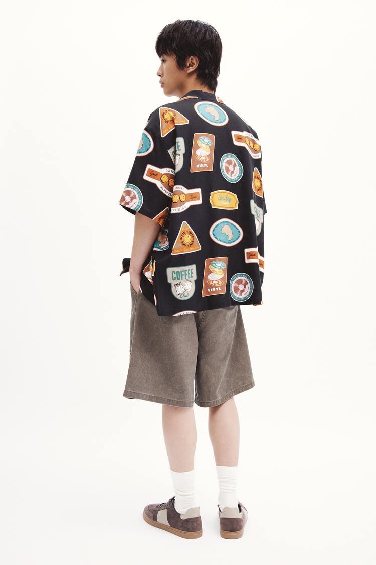 Loose Fit Printed resort shirt