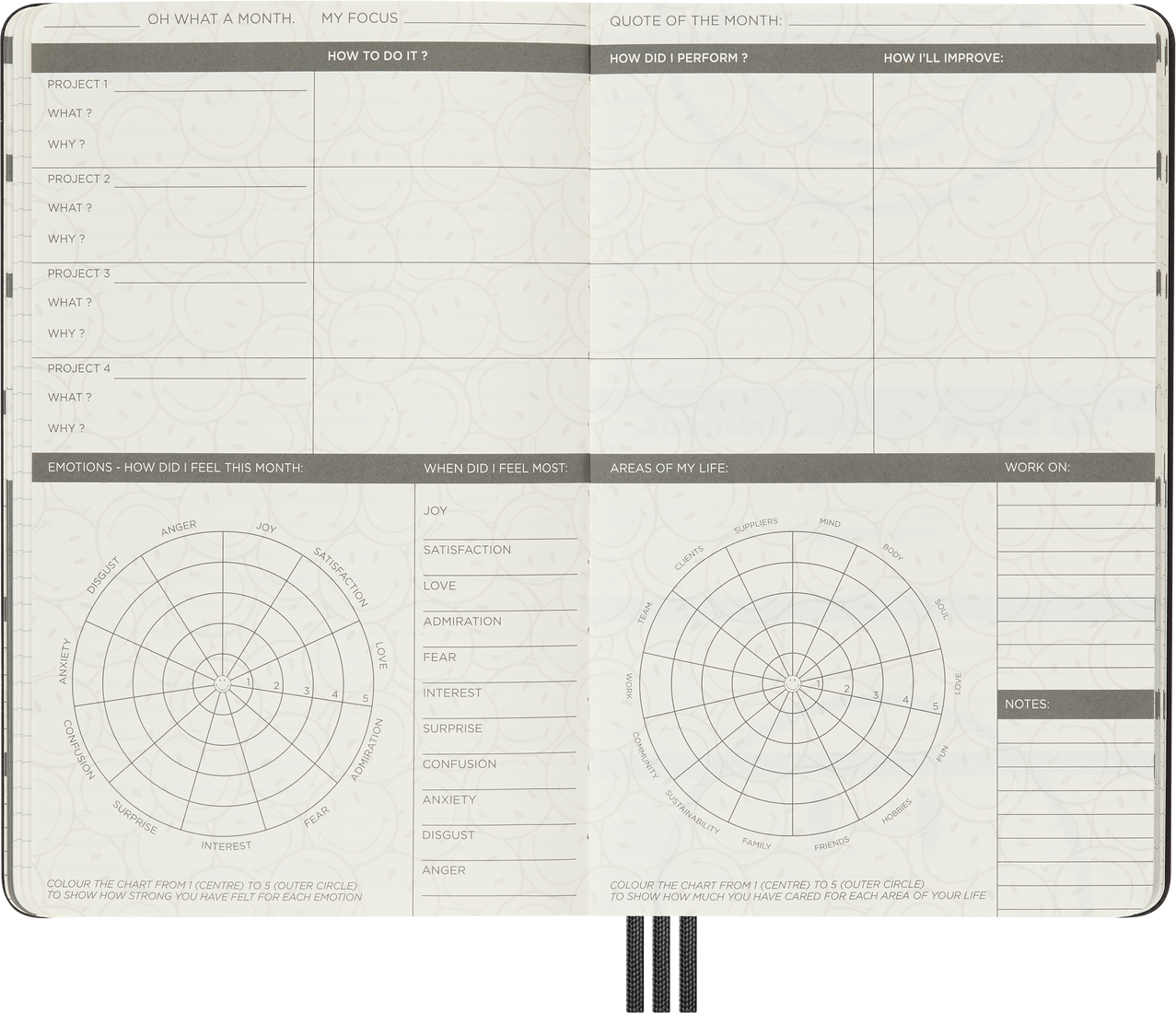 Moleskine x Smiley® 다이어리