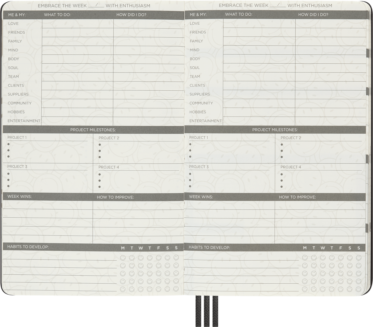 Moleskine x Smiley® 다이어리