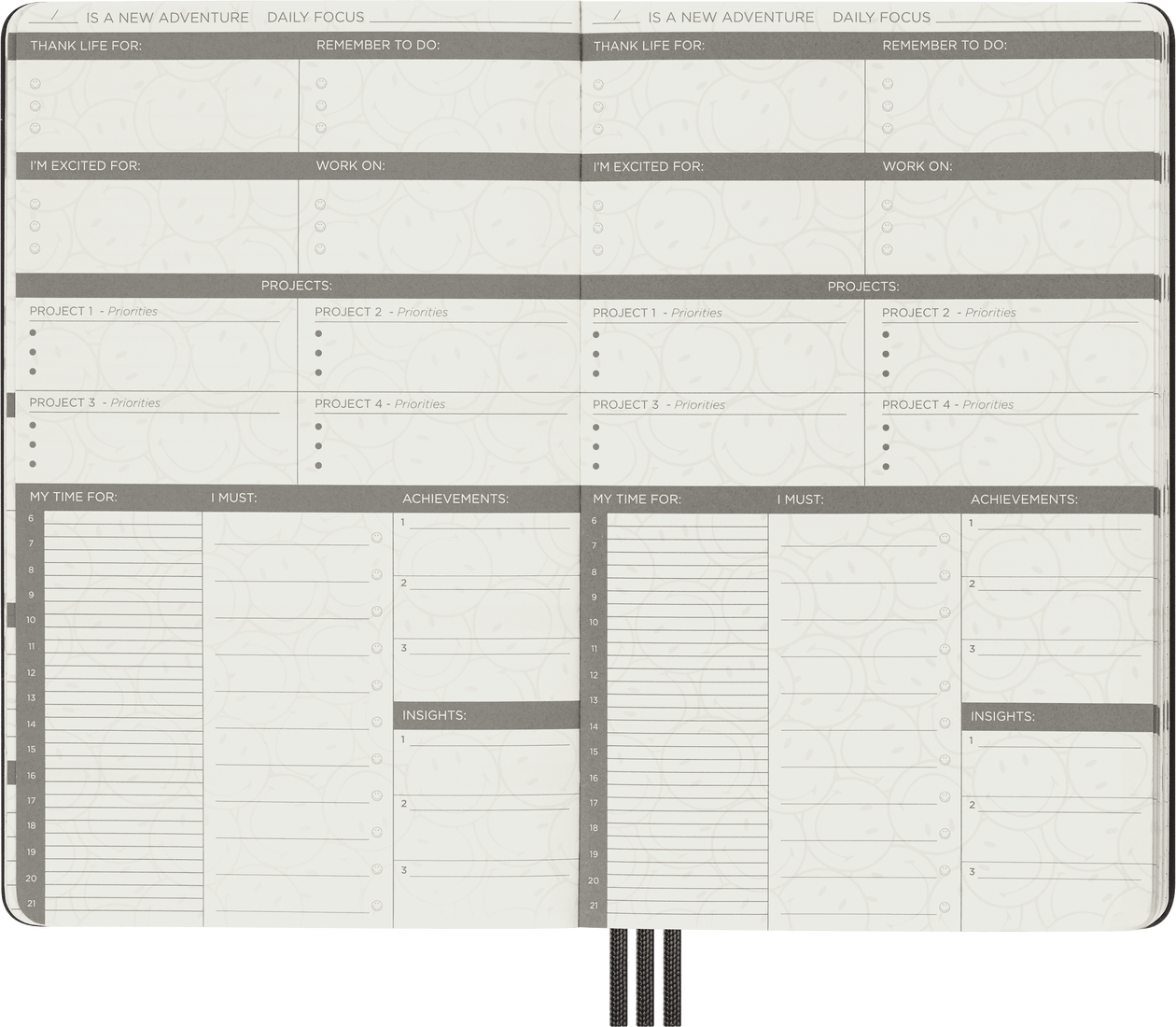 Moleskine x Smiley® 다이어리